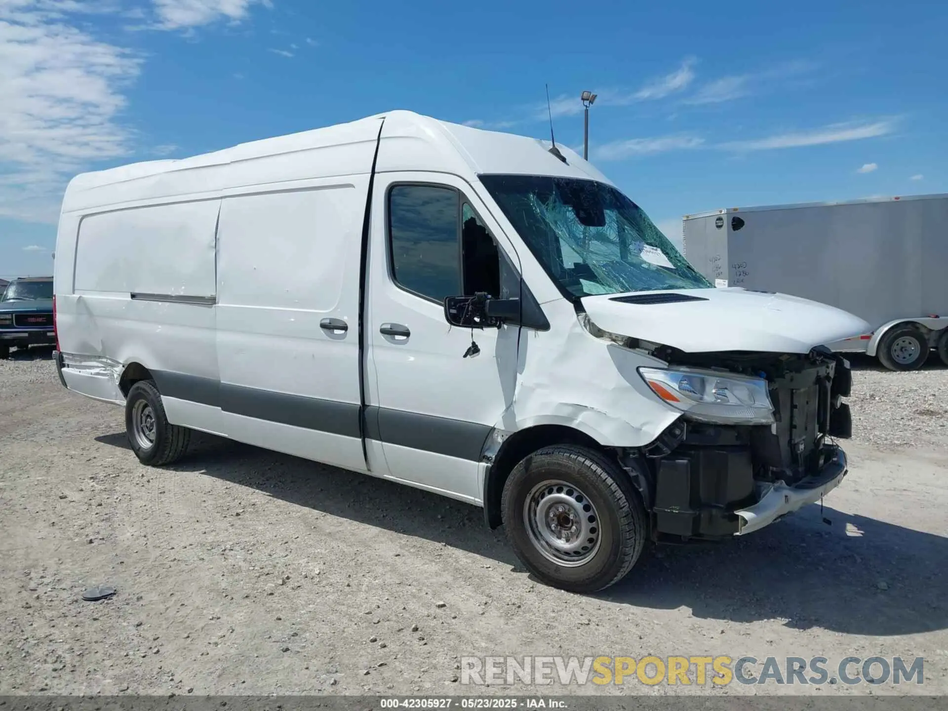 1 Photograph of a damaged car W1Y5EDHY0NT093256 MERCEDES-BENZ SPRINTER 3500 2022