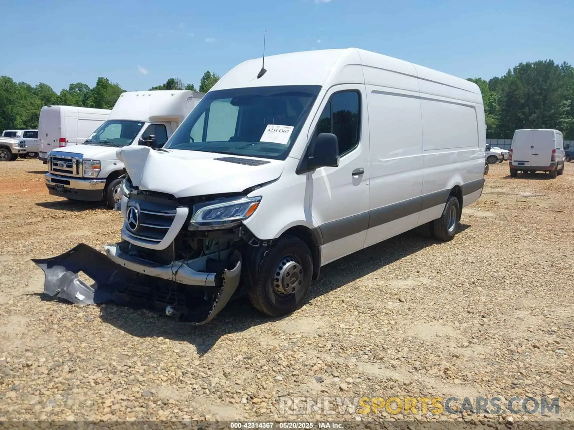 2 Photograph of a damaged car W1Y5NDHY0PT151580 MERCEDES-BENZ SPRINTER 3500 2023