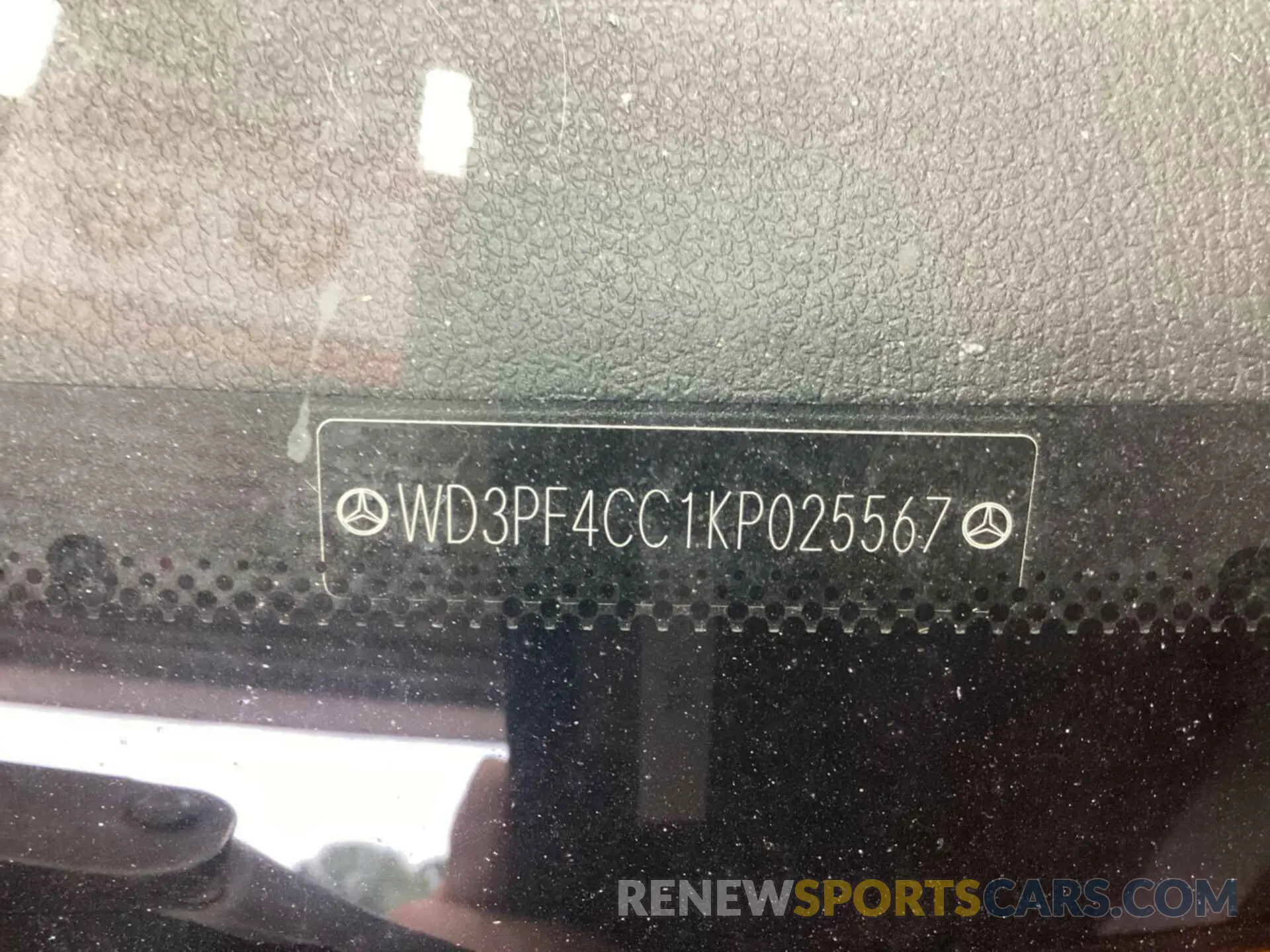 2 Photograph of a damaged car WD3PF4CC1KP025567 MERCEDES-BENZ SPRINTER 3500XD 2019