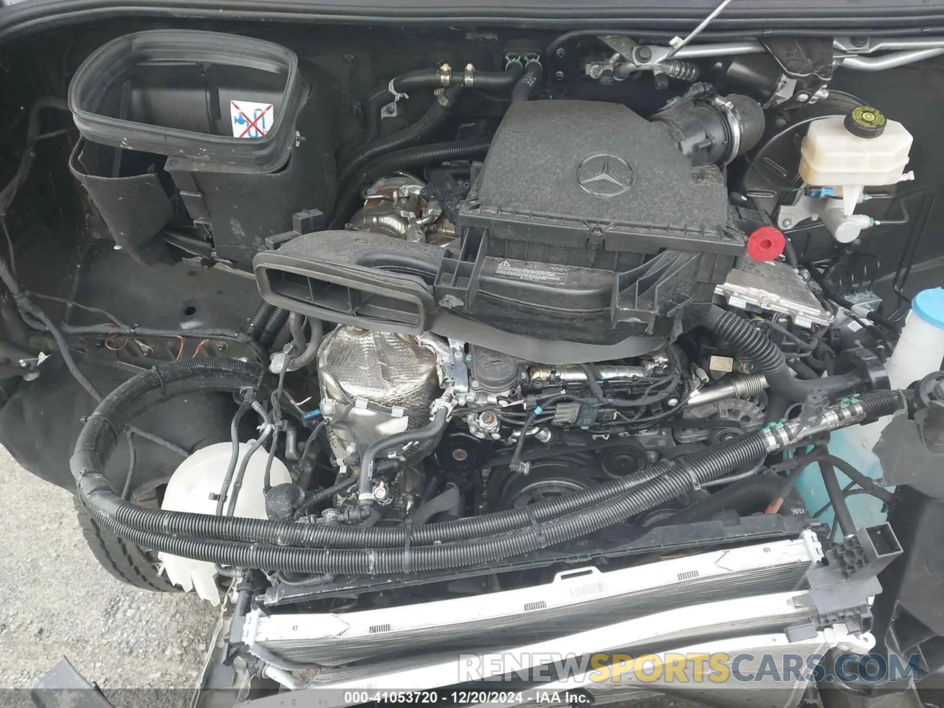 9 Photograph of a damaged car W1X8ND3Y7RT184328 MERCEDES-BENZ SPRINTER 3500XD 2024
