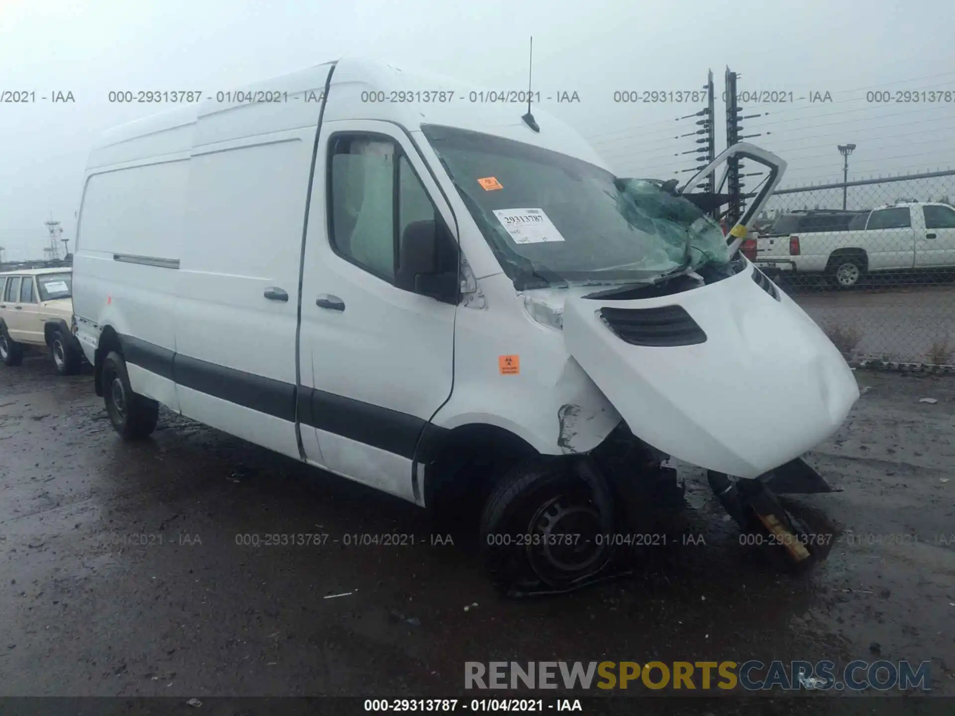 1 Photograph of a damaged car W1Y40CHY5KT019010 MERCEDES-BENZ SPRINTER CARGO VAN 2019