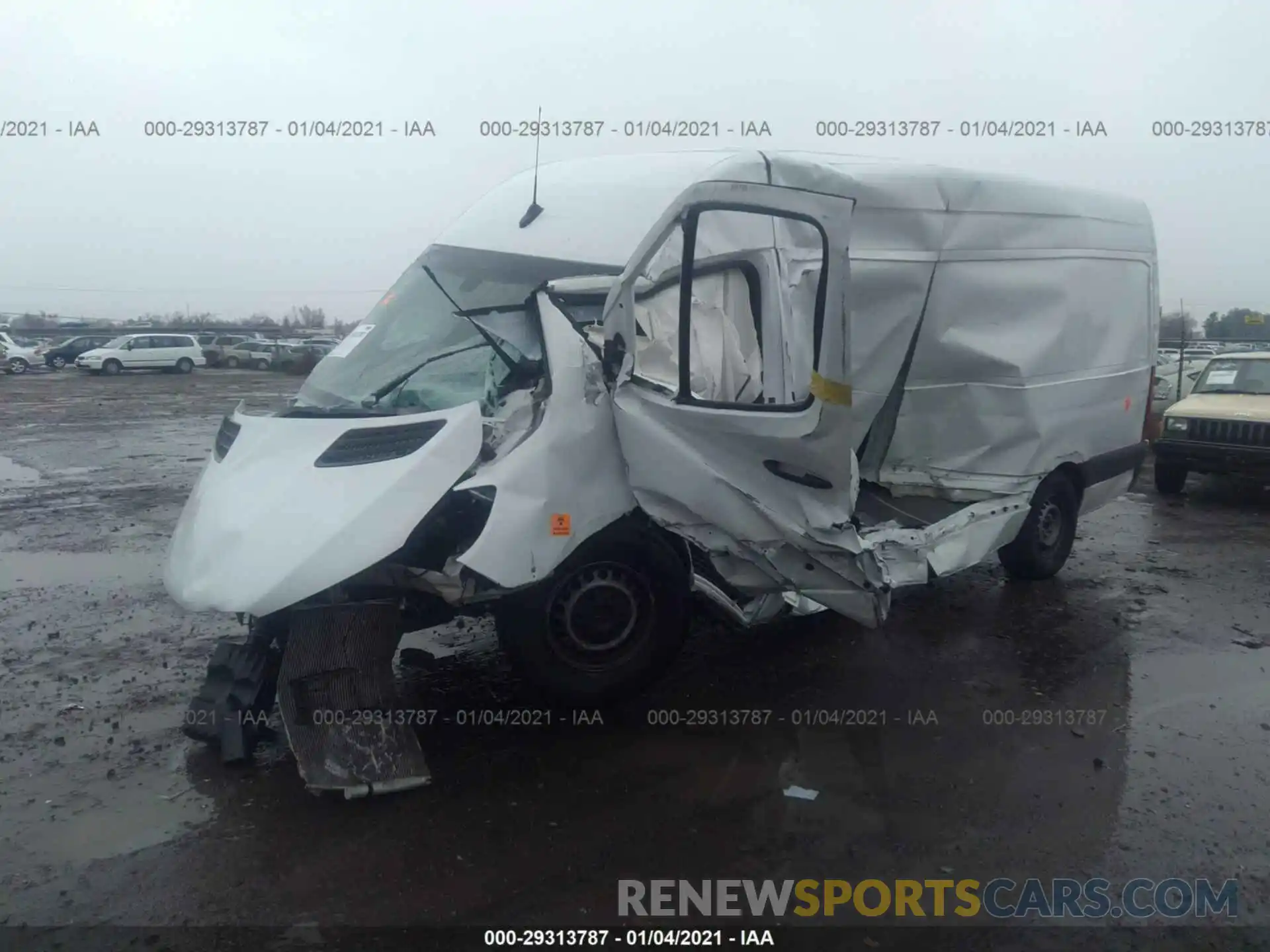 2 Photograph of a damaged car W1Y40CHY5KT019010 MERCEDES-BENZ SPRINTER CARGO VAN 2019