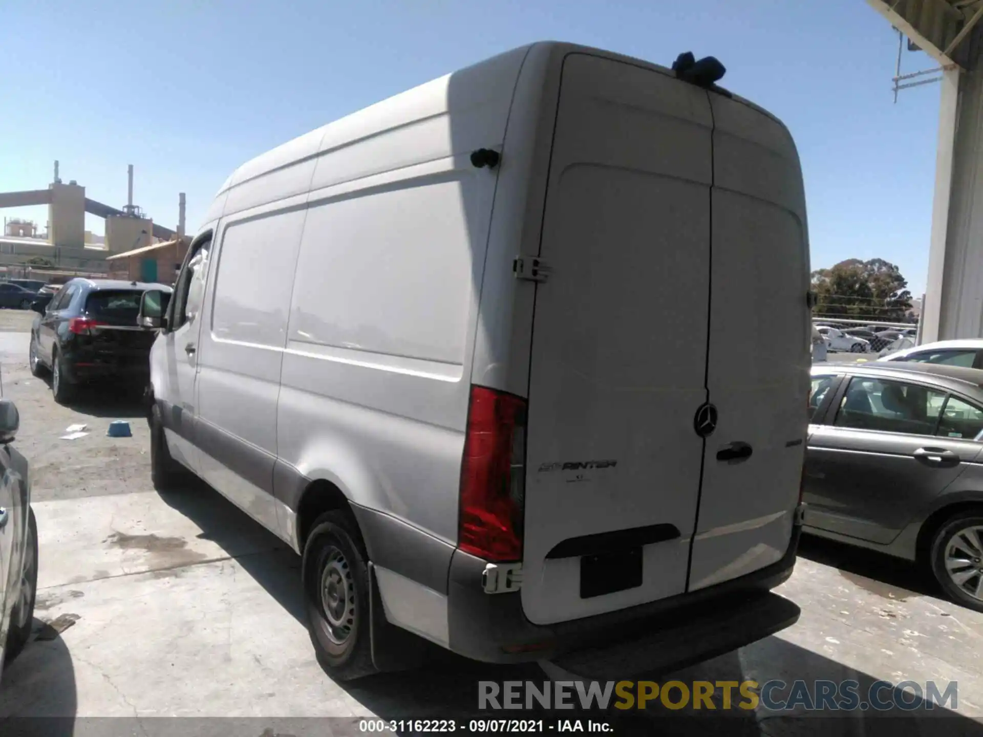 3 Photograph of a damaged car WD3PF0CD8KP057711 MERCEDES-BENZ SPRINTER CARGO VAN 2019