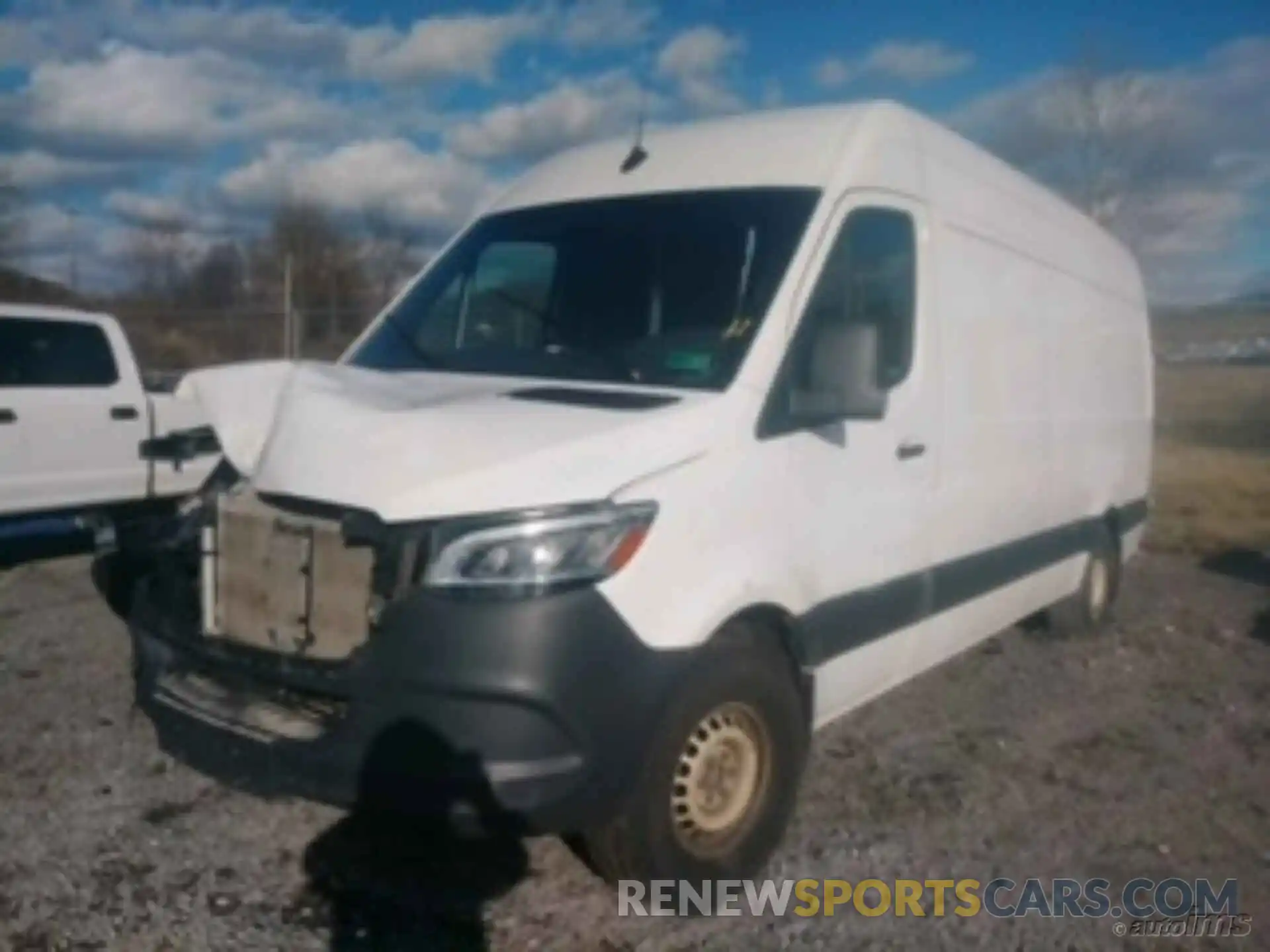 1 Photograph of a damaged car WD3PF1CD0KP051603 MERCEDES-BENZ SPRINTER CARGO VAN 2019