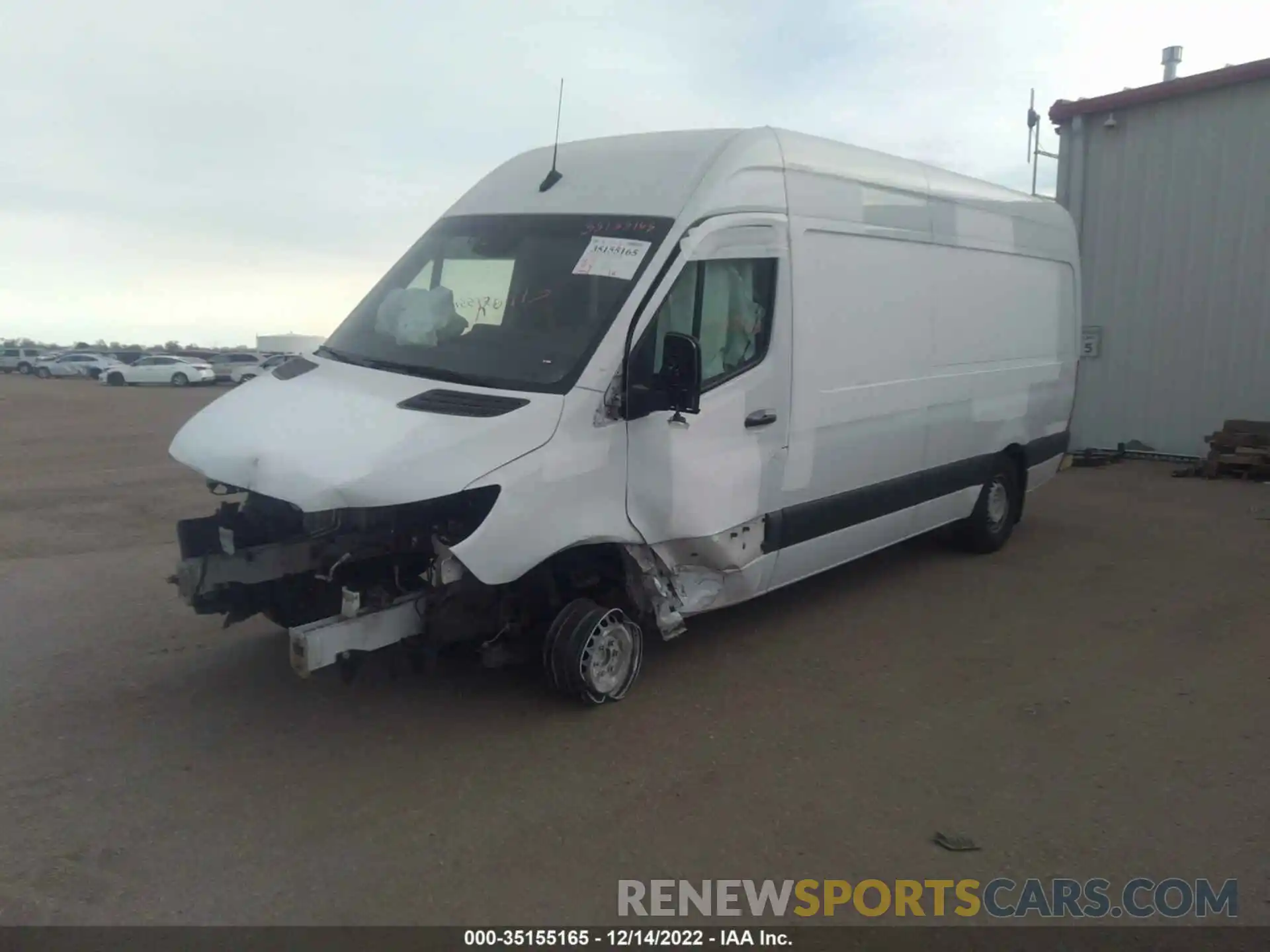 2 Photograph of a damaged car WD3PF1CD0KP103974 MERCEDES-BENZ SPRINTER CARGO VAN 2019