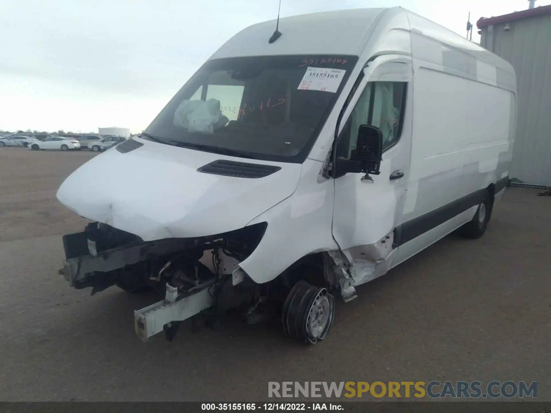 6 Photograph of a damaged car WD3PF1CD0KP103974 MERCEDES-BENZ SPRINTER CARGO VAN 2019