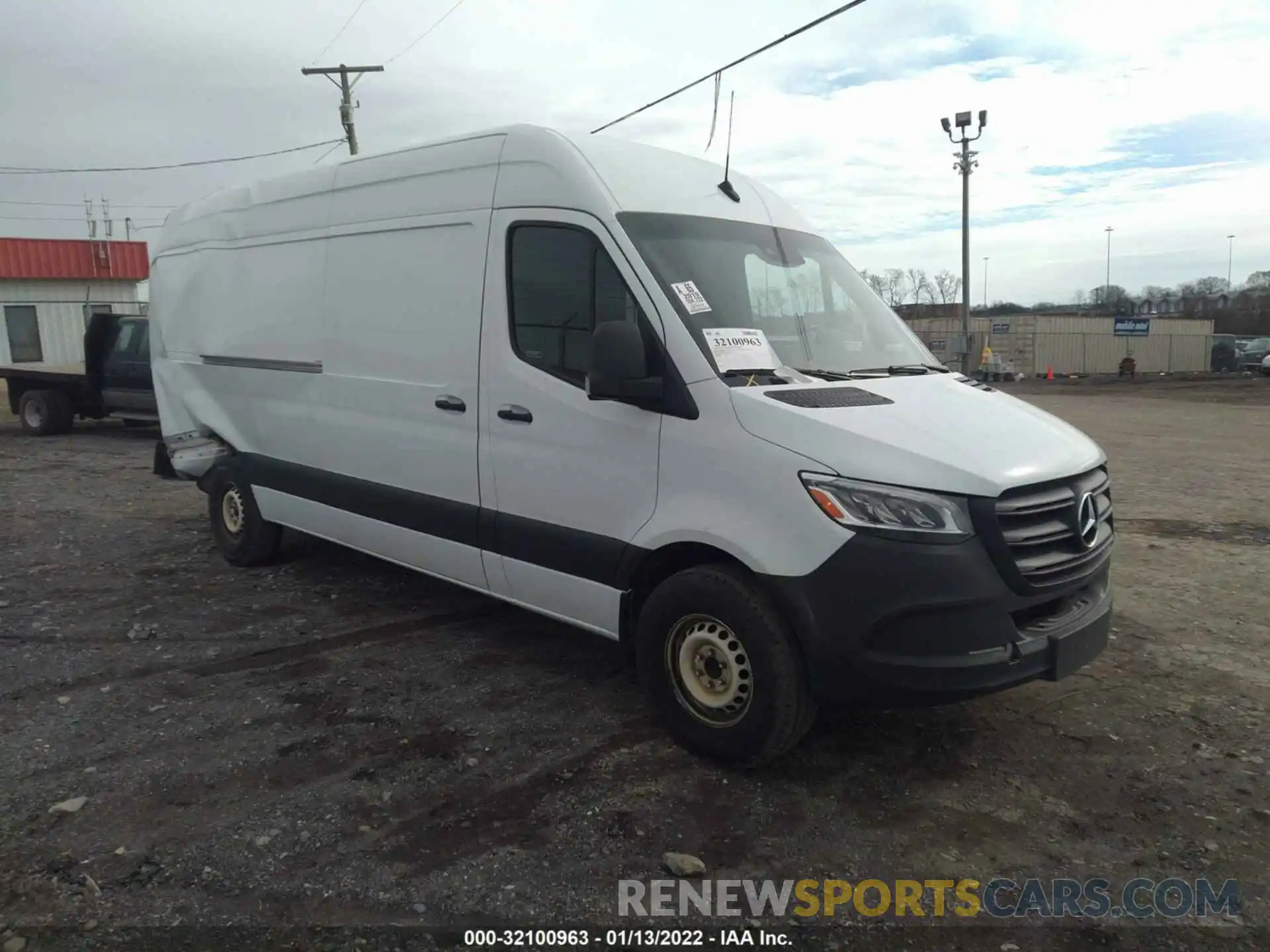 1 Photograph of a damaged car WD3PF1CD2KP078849 MERCEDES-BENZ SPRINTER CARGO VAN 2019