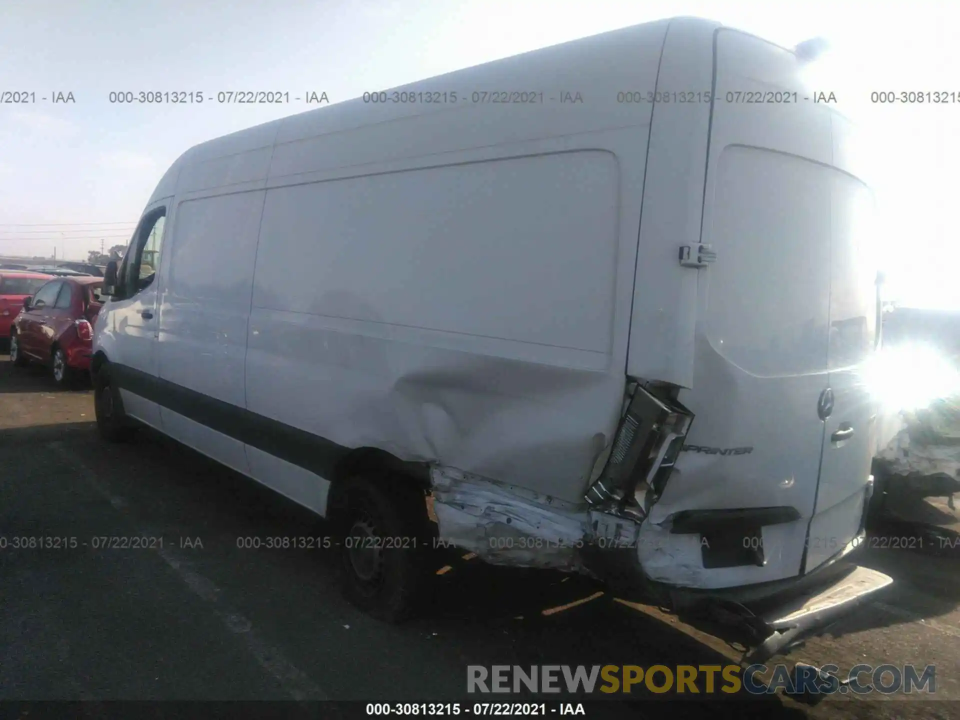 3 Photograph of a damaged car WD3PF1CD6KP023160 MERCEDES-BENZ SPRINTER CARGO VAN 2019