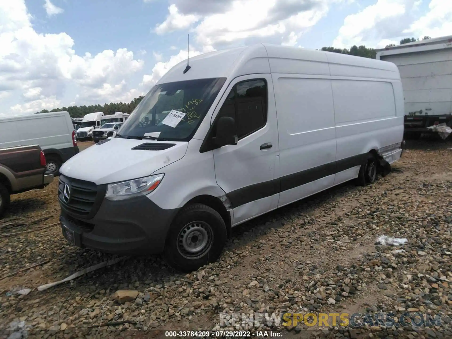 2 Photograph of a damaged car WD3PF1CD6KP179196 MERCEDES-BENZ SPRINTER CARGO VAN 2019