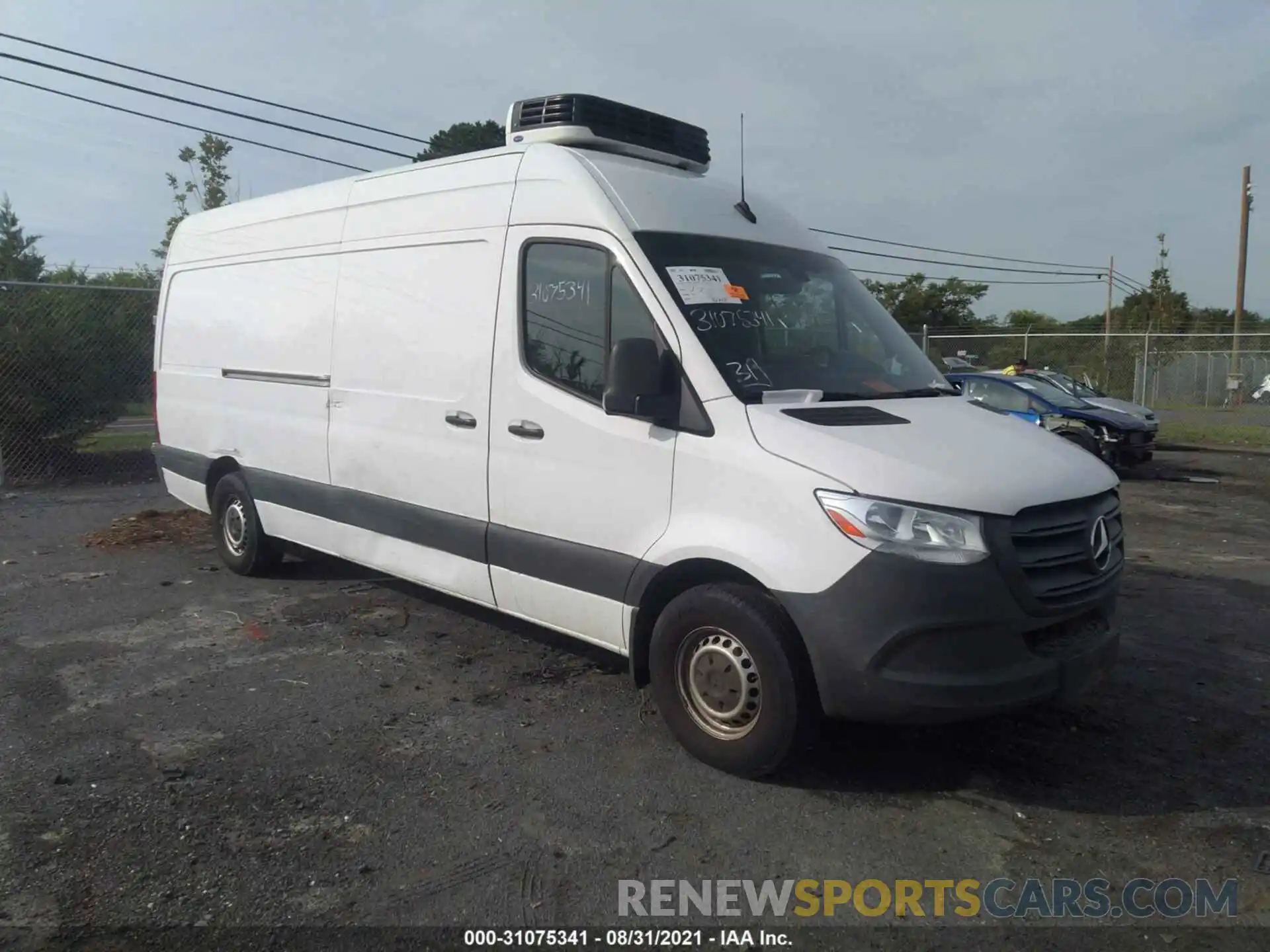 1 Photograph of a damaged car WD3PF1CD9KP079528 MERCEDES-BENZ SPRINTER CARGO VAN 2019