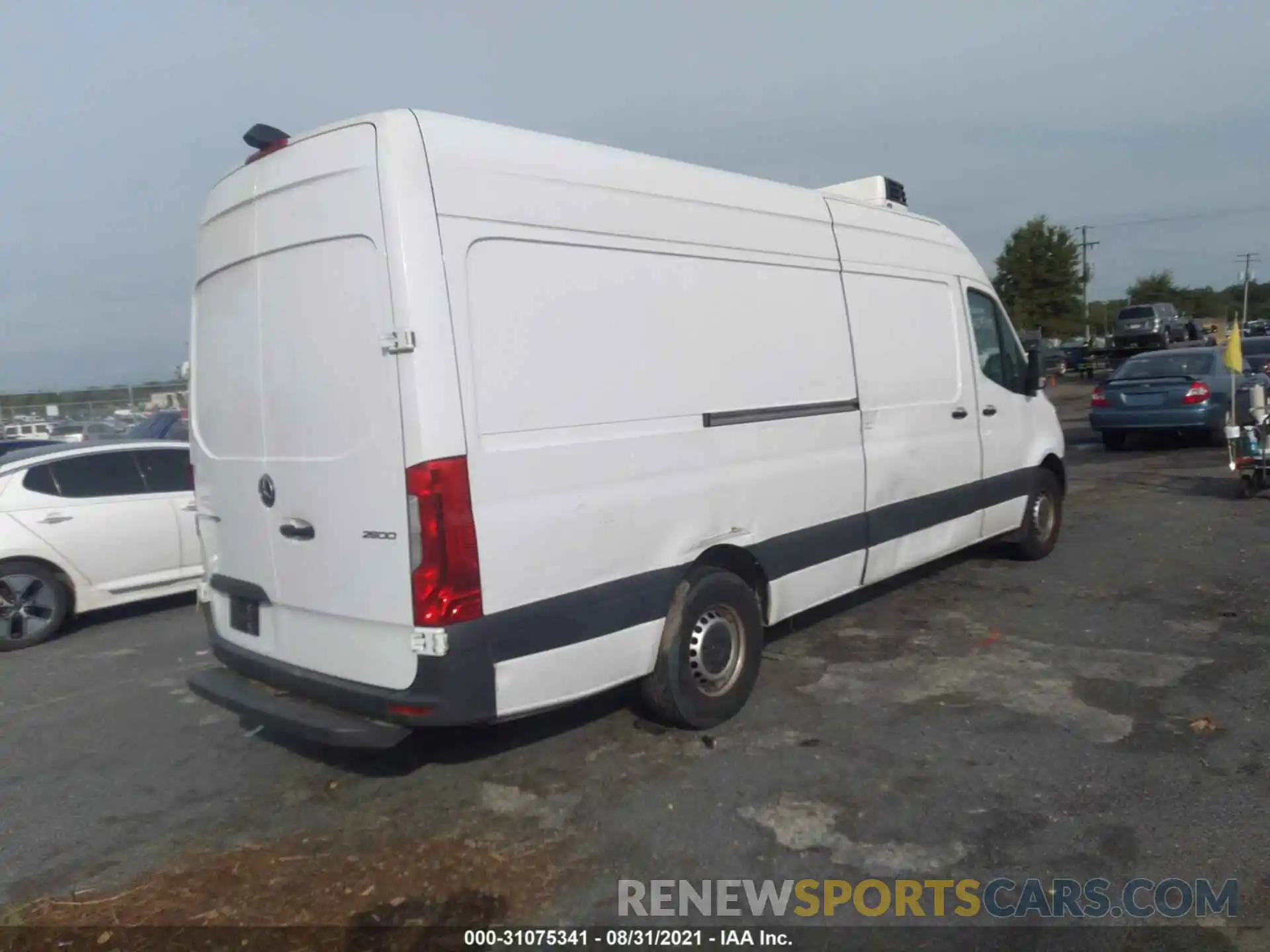 4 Photograph of a damaged car WD3PF1CD9KP079528 MERCEDES-BENZ SPRINTER CARGO VAN 2019