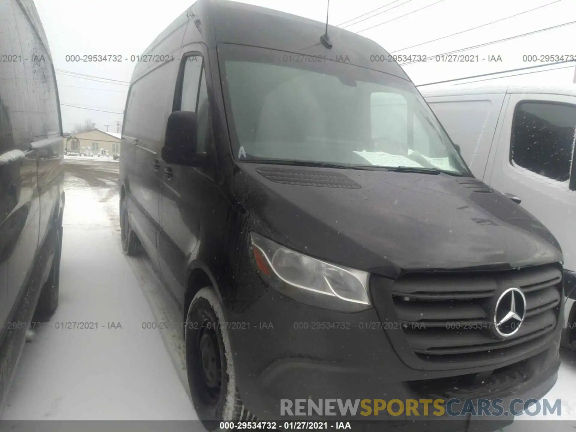 1 Photograph of a damaged car W1Y4EBHY3LT043626 MERCEDES-BENZ SPRINTER CARGO VAN 2020