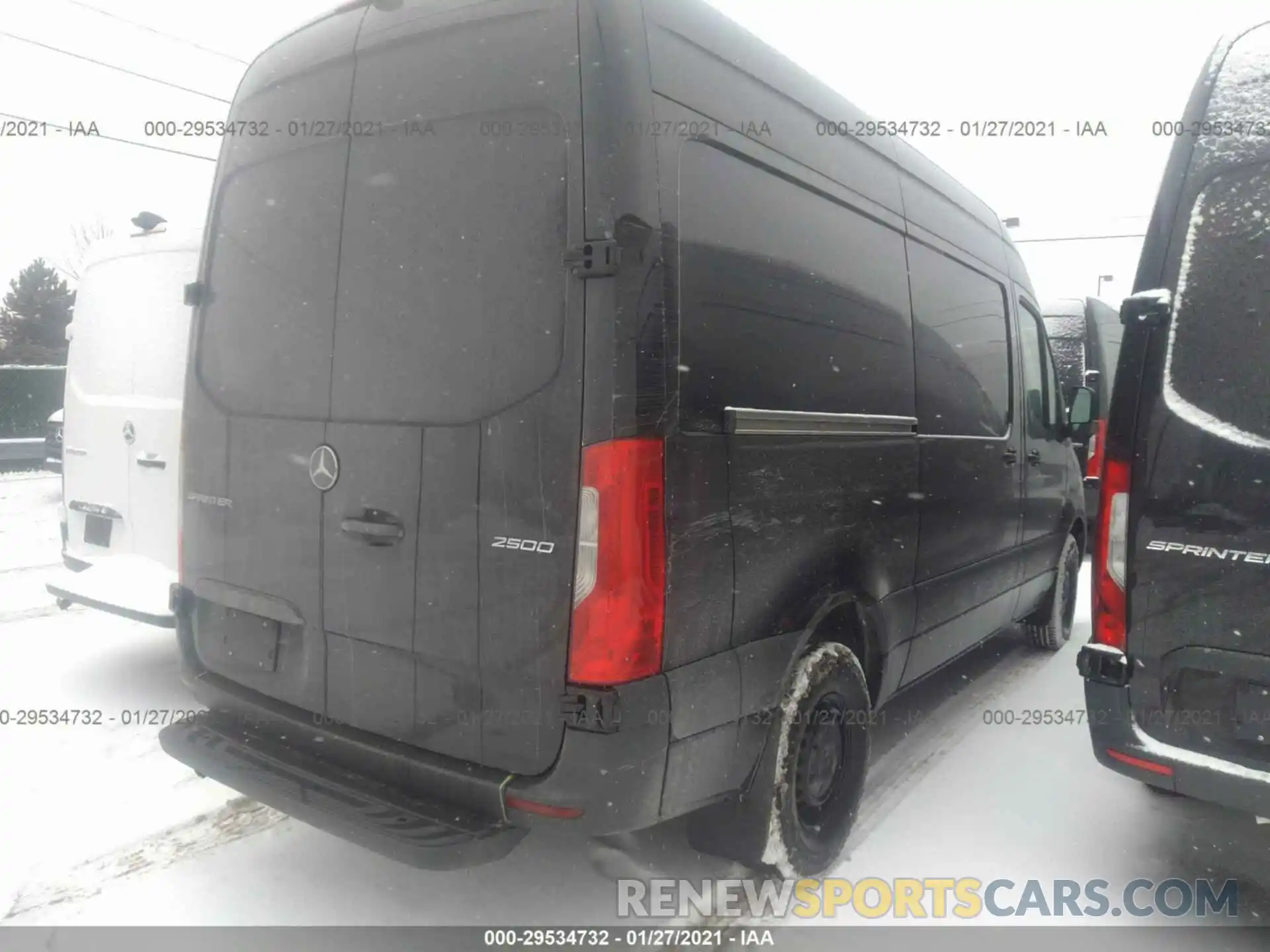 4 Photograph of a damaged car W1Y4EBHY3LT043626 MERCEDES-BENZ SPRINTER CARGO VAN 2020