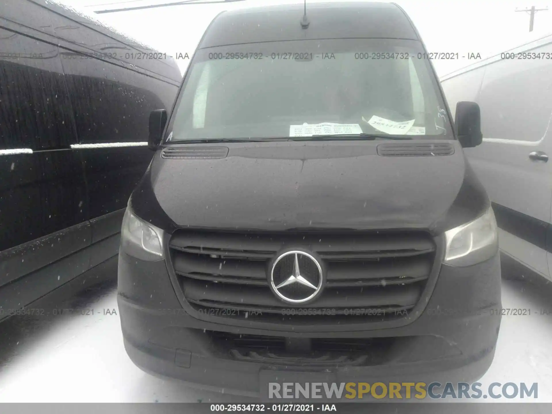 6 Photograph of a damaged car W1Y4EBHY3LT043626 MERCEDES-BENZ SPRINTER CARGO VAN 2020