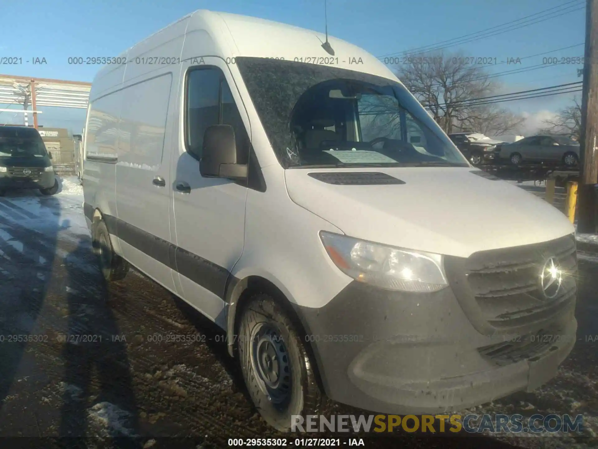 1 Photograph of a damaged car W1Y4EBHY5LT043496 MERCEDES-BENZ SPRINTER CARGO VAN 2020