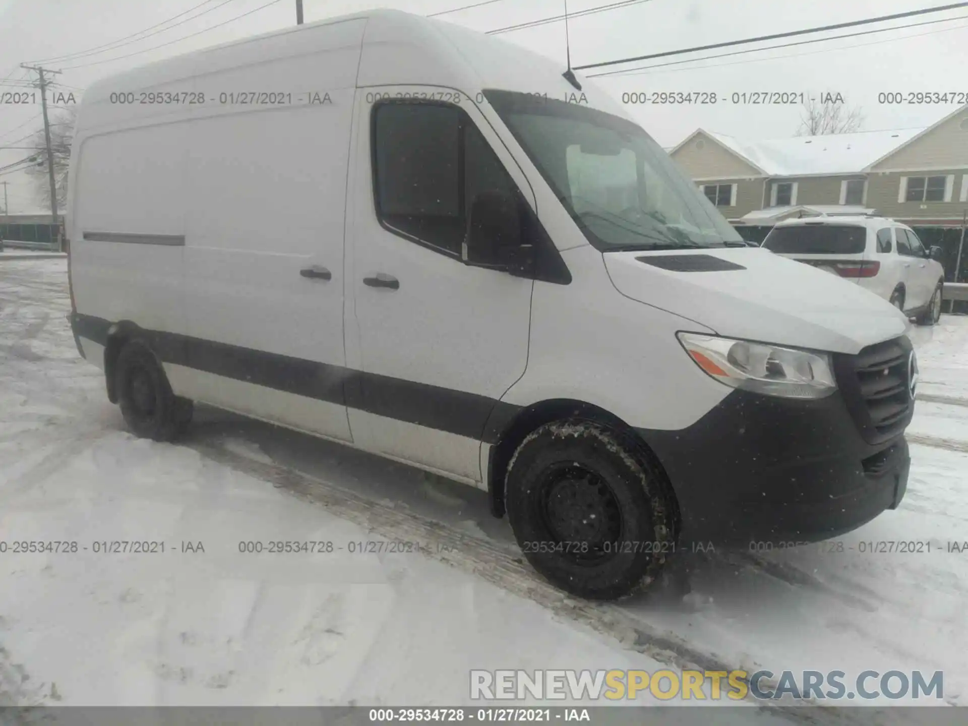 1 Photograph of a damaged car W1Y4EBHY7LT042057 MERCEDES-BENZ SPRINTER CARGO VAN 2020