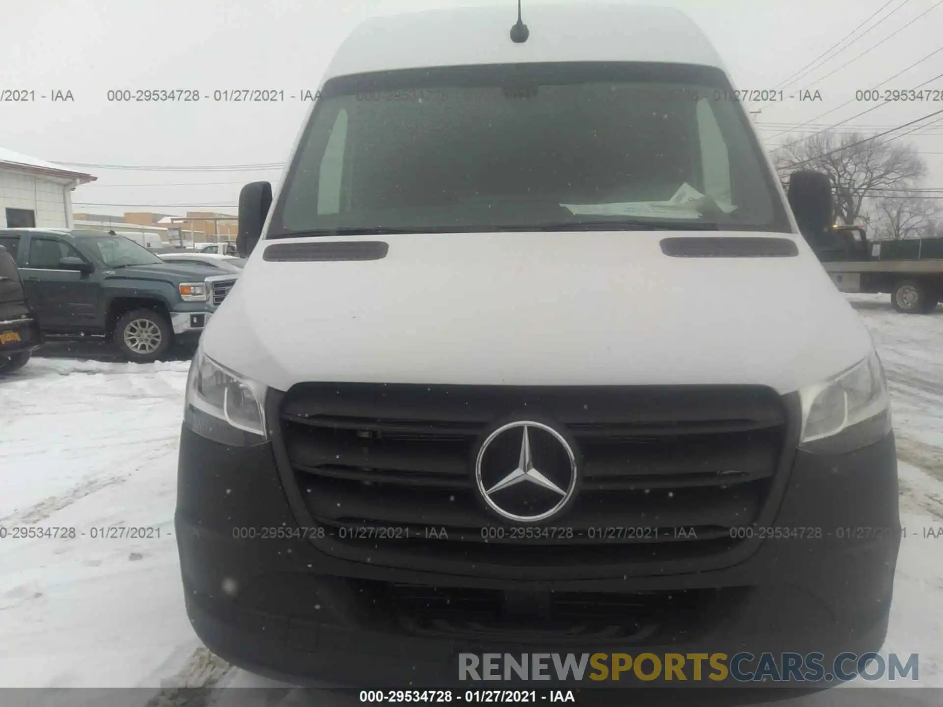 6 Photograph of a damaged car W1Y4EBHY7LT042057 MERCEDES-BENZ SPRINTER CARGO VAN 2020