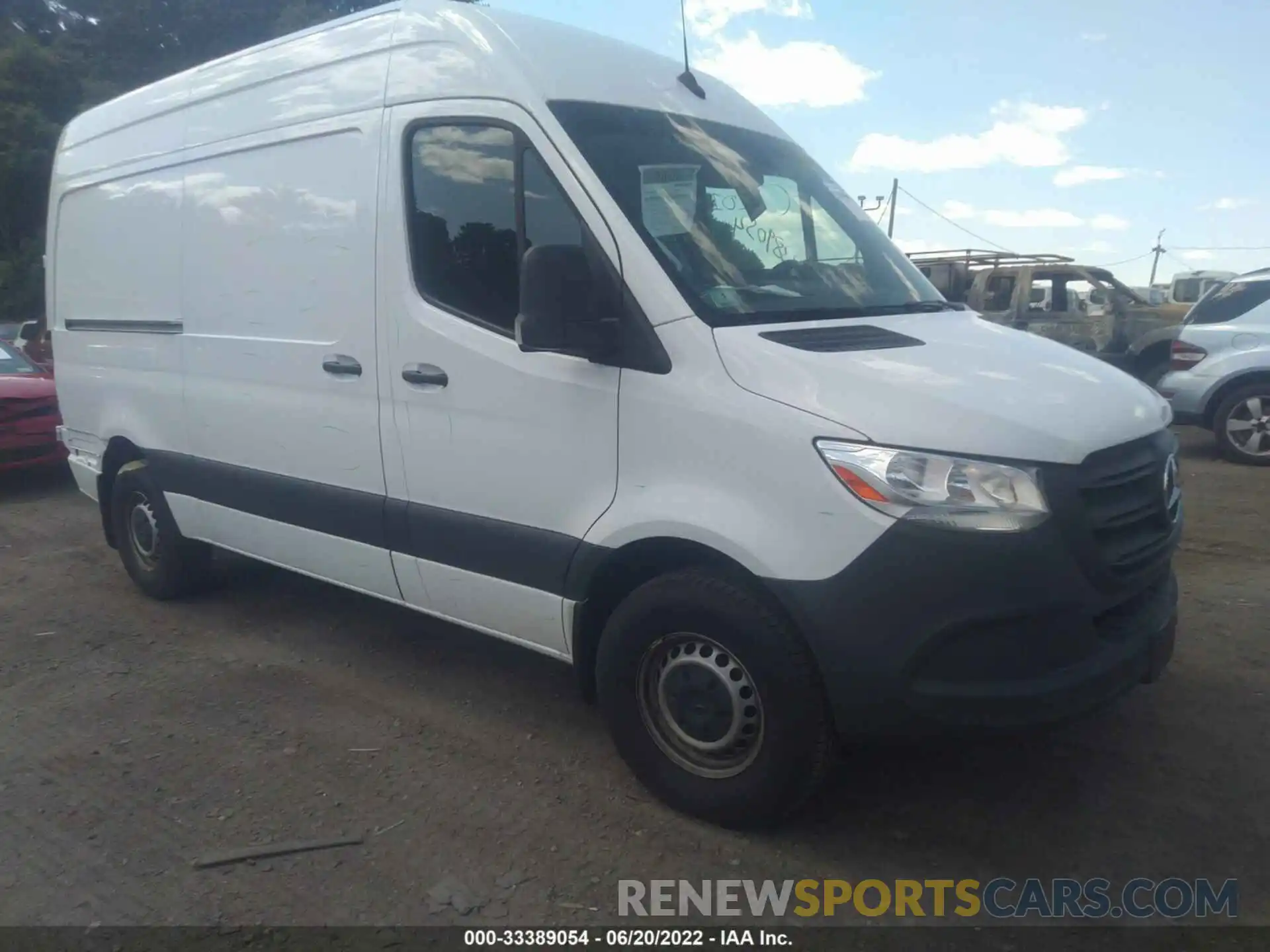 1 Photograph of a damaged car W1Y4EBHYXLT026077 MERCEDES-BENZ SPRINTER CARGO VAN 2020