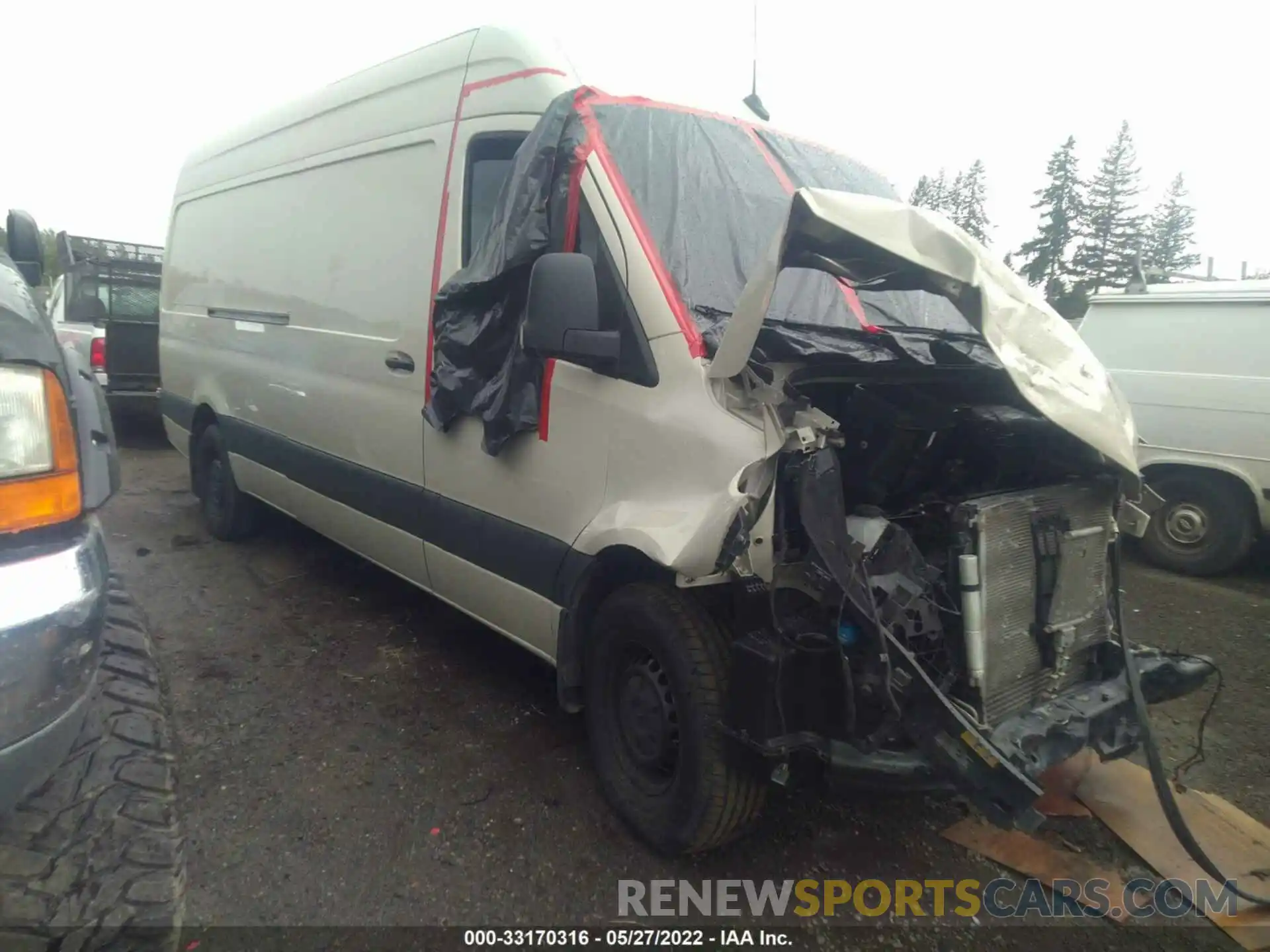 1 Photograph of a damaged car W1Y4ECHY3LT040697 MERCEDES-BENZ SPRINTER CARGO VAN 2020