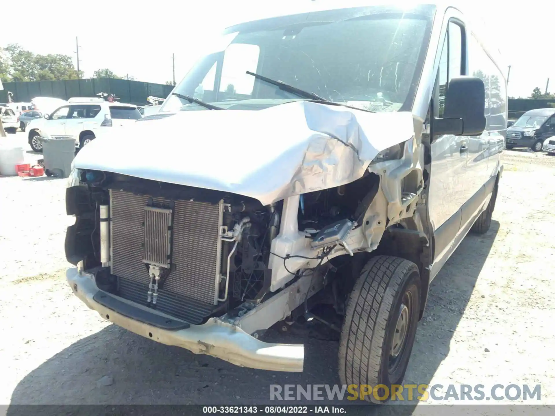 6 Photograph of a damaged car W1Y4ECHY6LT031895 MERCEDES-BENZ SPRINTER CARGO VAN 2020