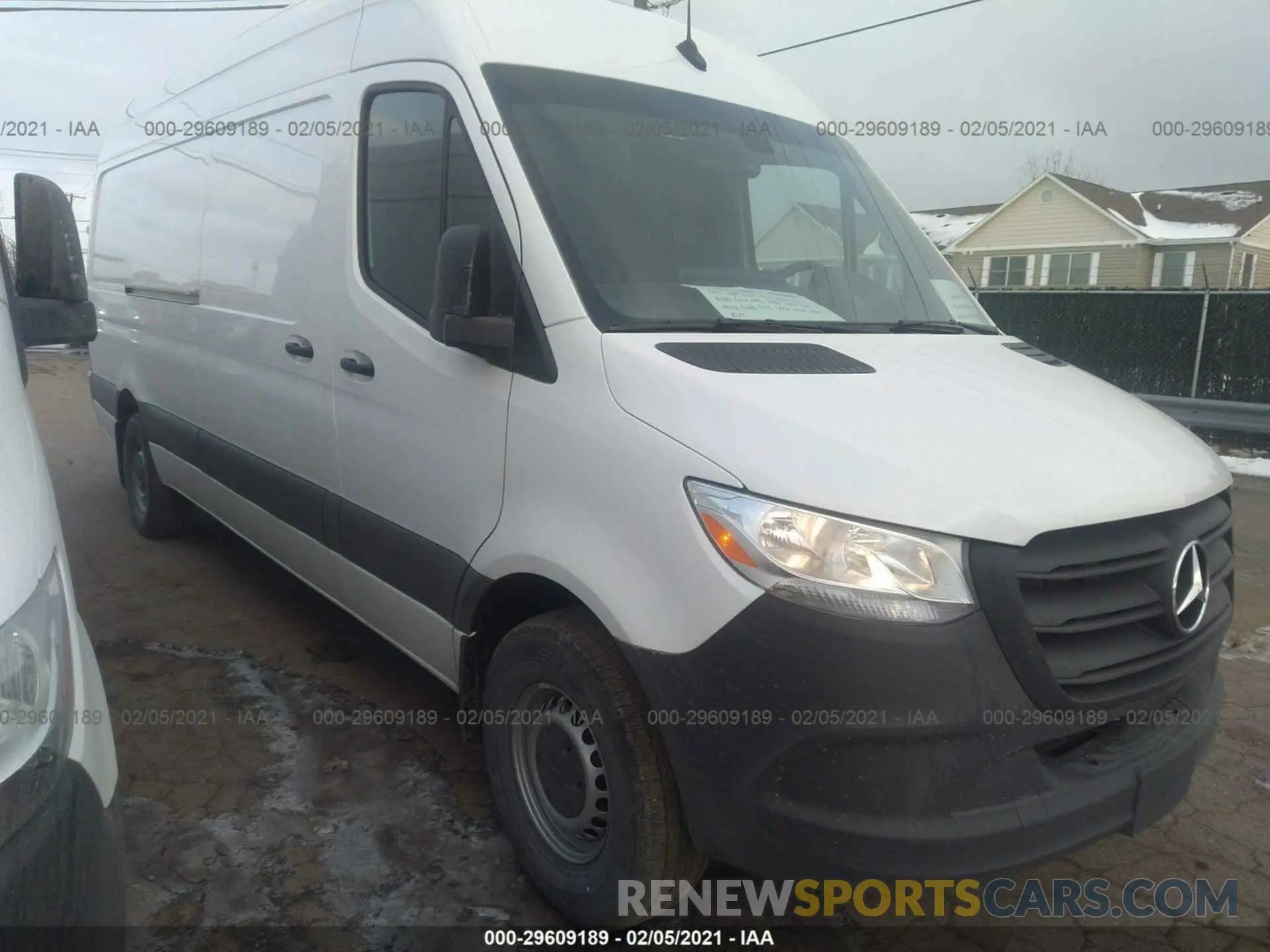 1 Photograph of a damaged car W1Y4ECHY6LT043447 MERCEDES-BENZ SPRINTER CARGO VAN 2020