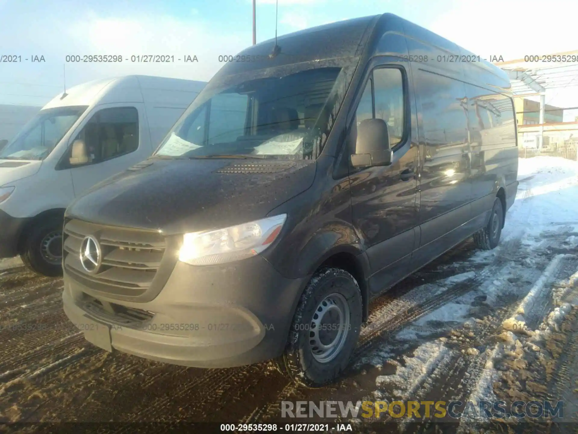 2 Photograph of a damaged car W1Y4ECHY8LT041991 MERCEDES-BENZ SPRINTER CARGO VAN 2020