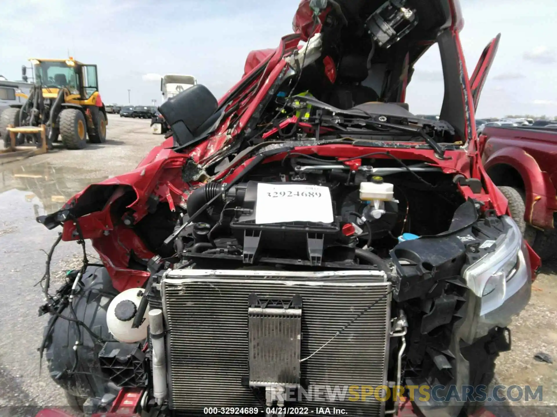 10 Photograph of a damaged car W1Y4ECHYXLT033276 MERCEDES-BENZ SPRINTER CARGO VAN 2020