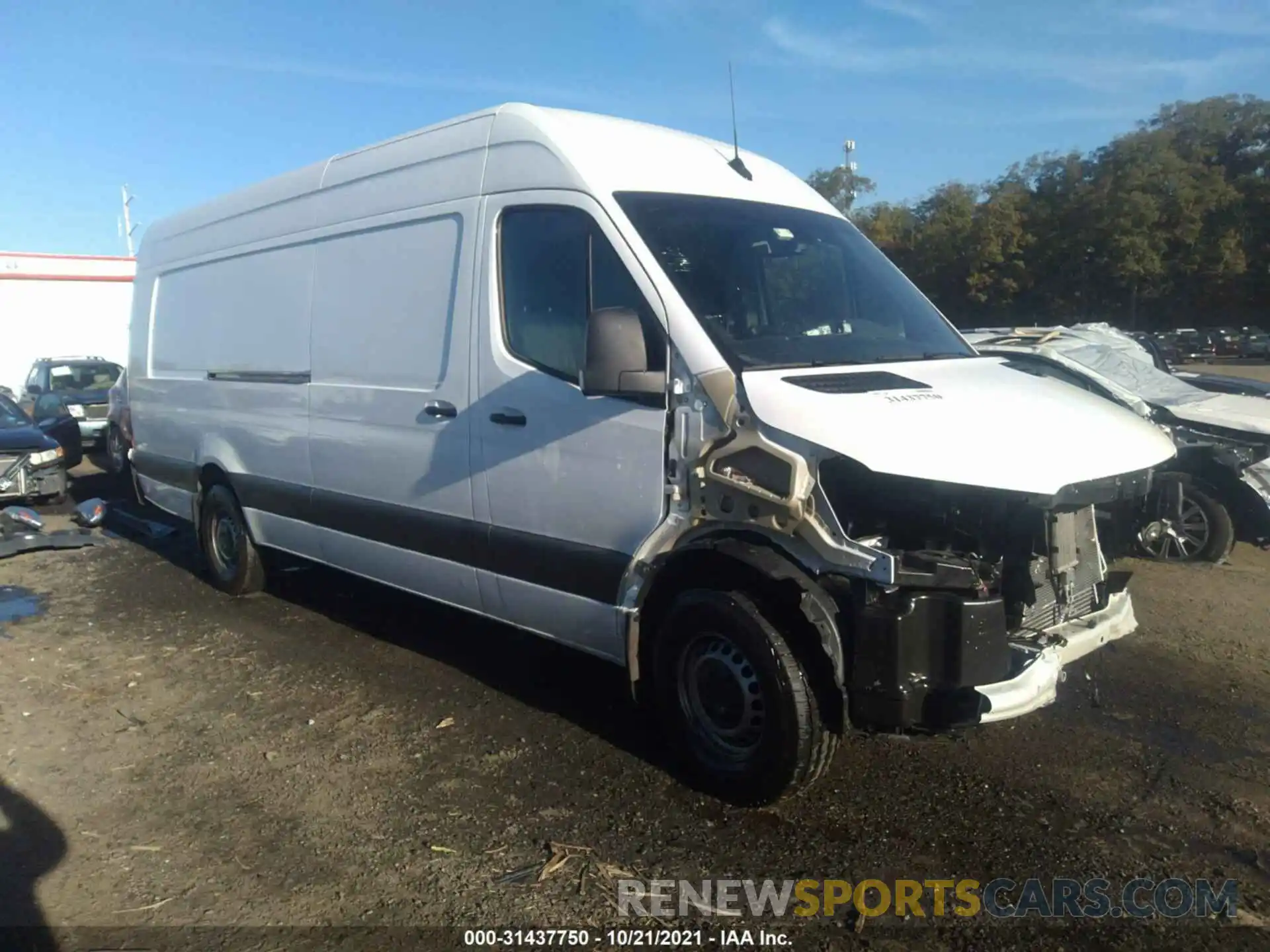 1 Photograph of a damaged car W1W4DDHY2MT047921 MERCEDES-BENZ SPRINTER CARGO VAN 2021