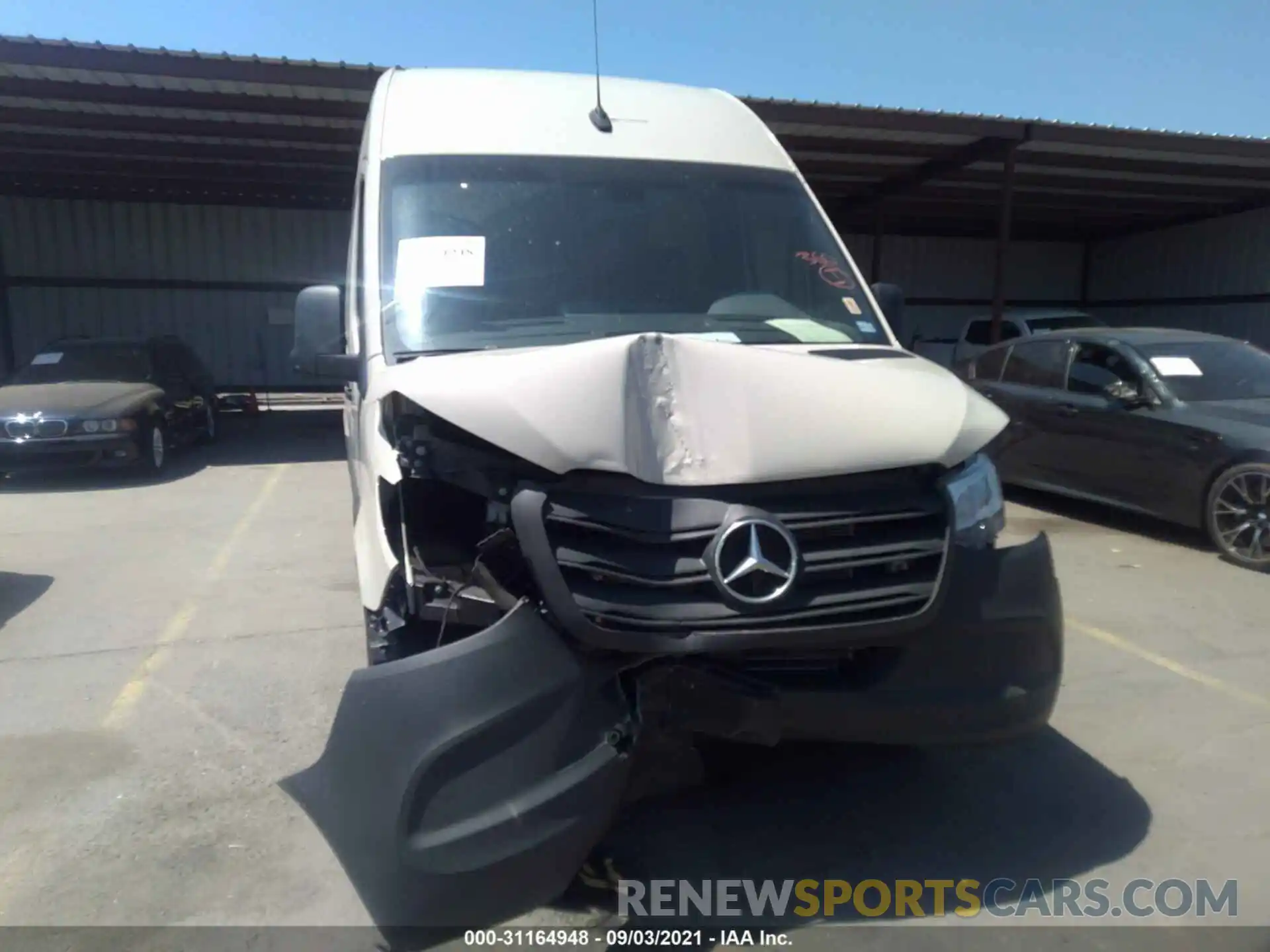 6 Photograph of a damaged car W1W70BGY0MT045499 MERCEDES-BENZ SPRINTER CARGO VAN 2021