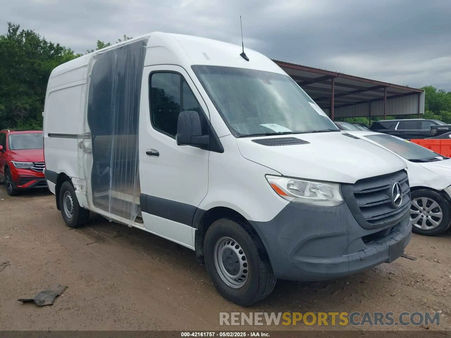 1 Photograph of a damaged car W1Y4DBHY0MT054085 MERCEDES-BENZ SPRINTER CARGO VAN 2021