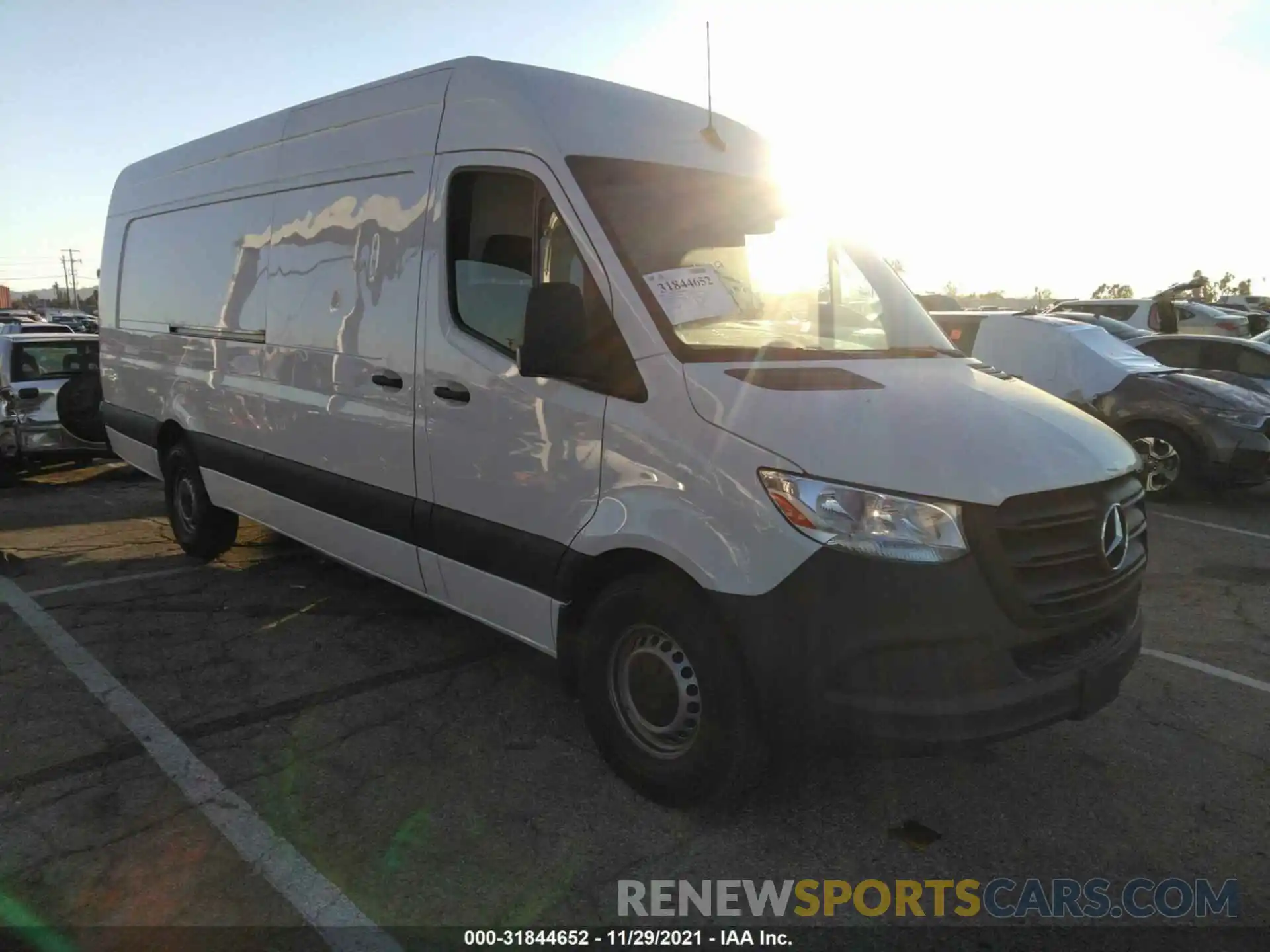 1 Photograph of a damaged car W1Y4DDHY6MT047928 MERCEDES-BENZ SPRINTER CARGO VAN 2021