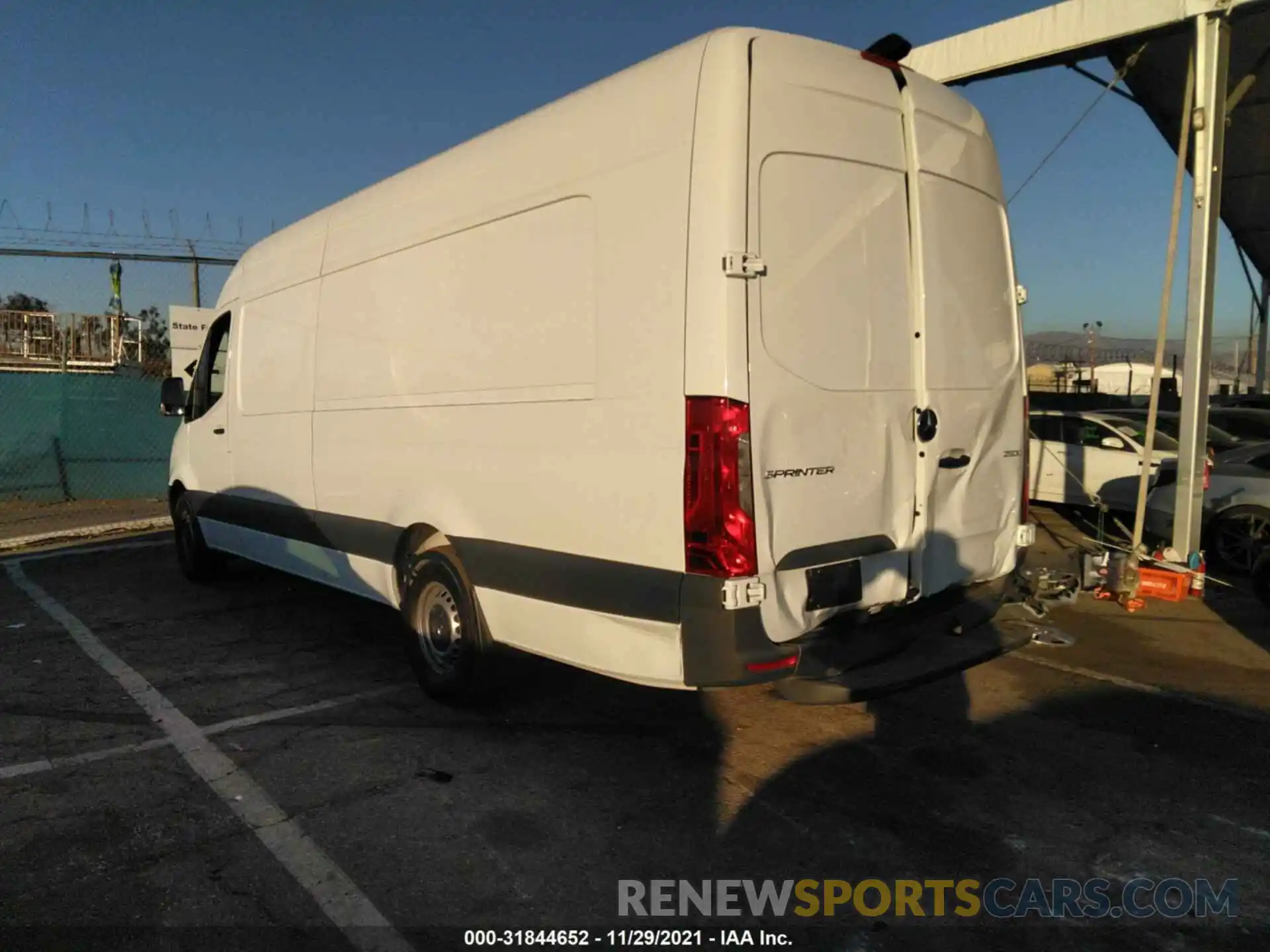 3 Photograph of a damaged car W1Y4DDHY6MT047928 MERCEDES-BENZ SPRINTER CARGO VAN 2021