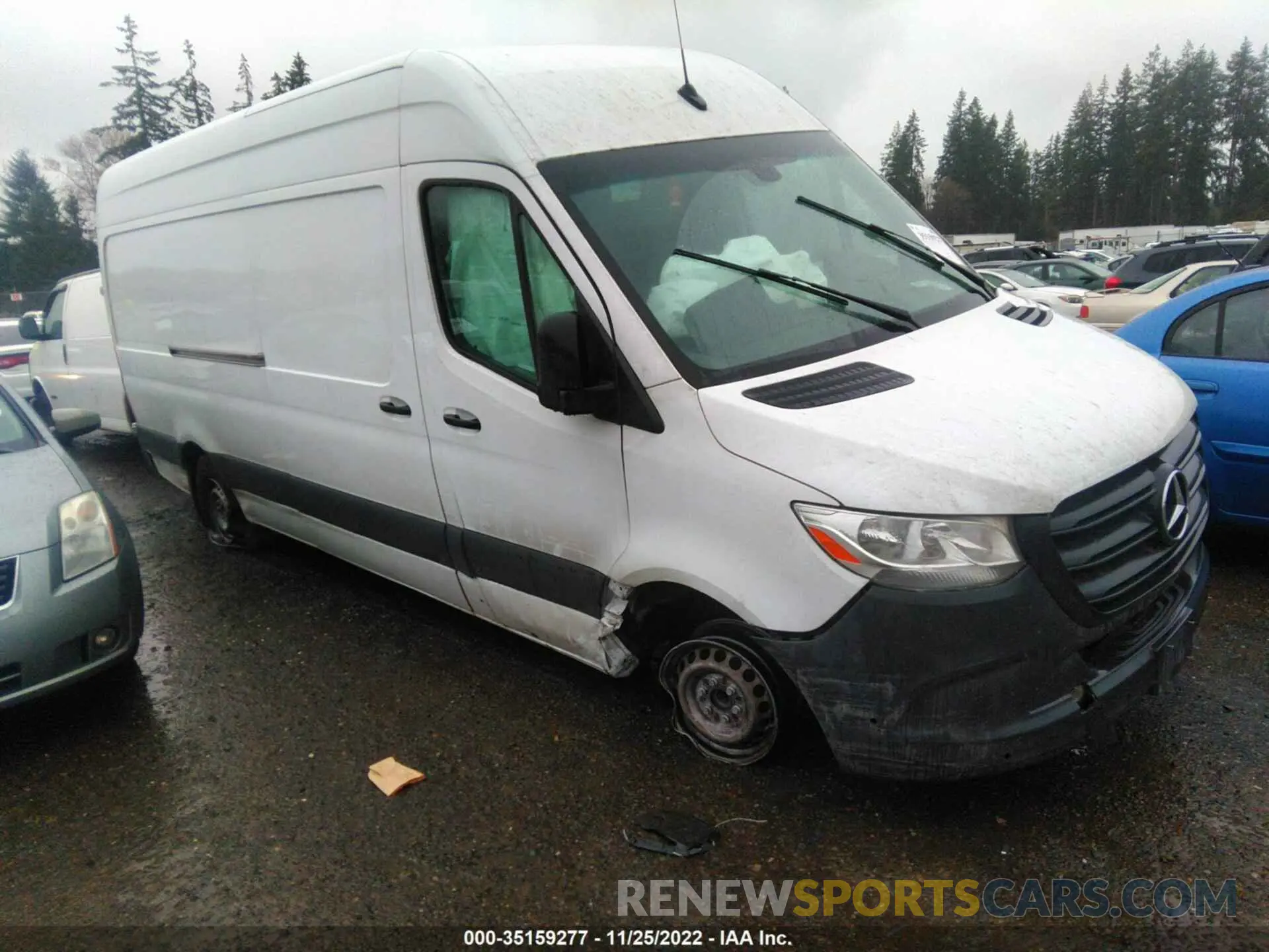 1 Photograph of a damaged car W1Y4ECHY0MT070483 MERCEDES-BENZ SPRINTER CARGO VAN 2021