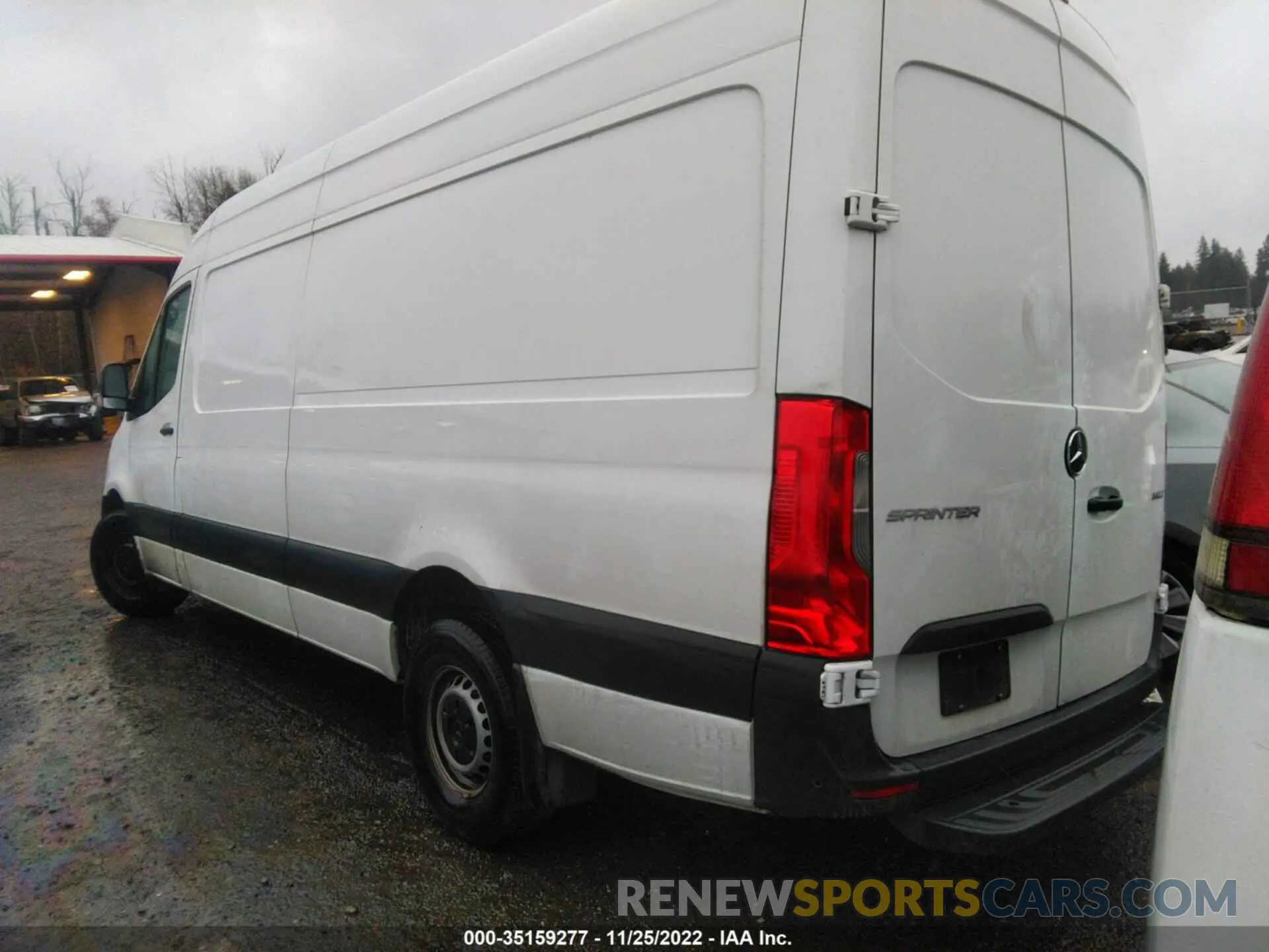 3 Photograph of a damaged car W1Y4ECHY0MT070483 MERCEDES-BENZ SPRINTER CARGO VAN 2021