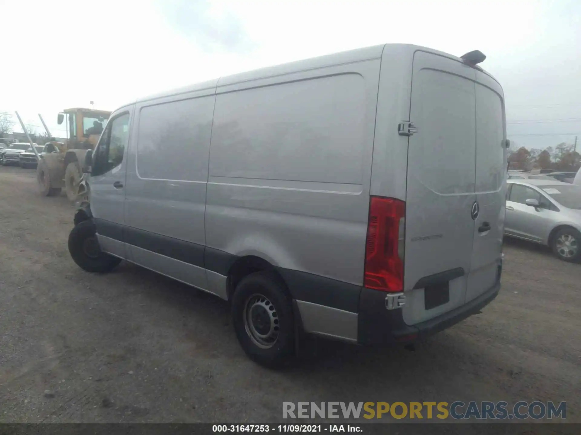 3 Photograph of a damaged car W1Y70BGY0MT052007 MERCEDES-BENZ SPRINTER CARGO VAN 2021