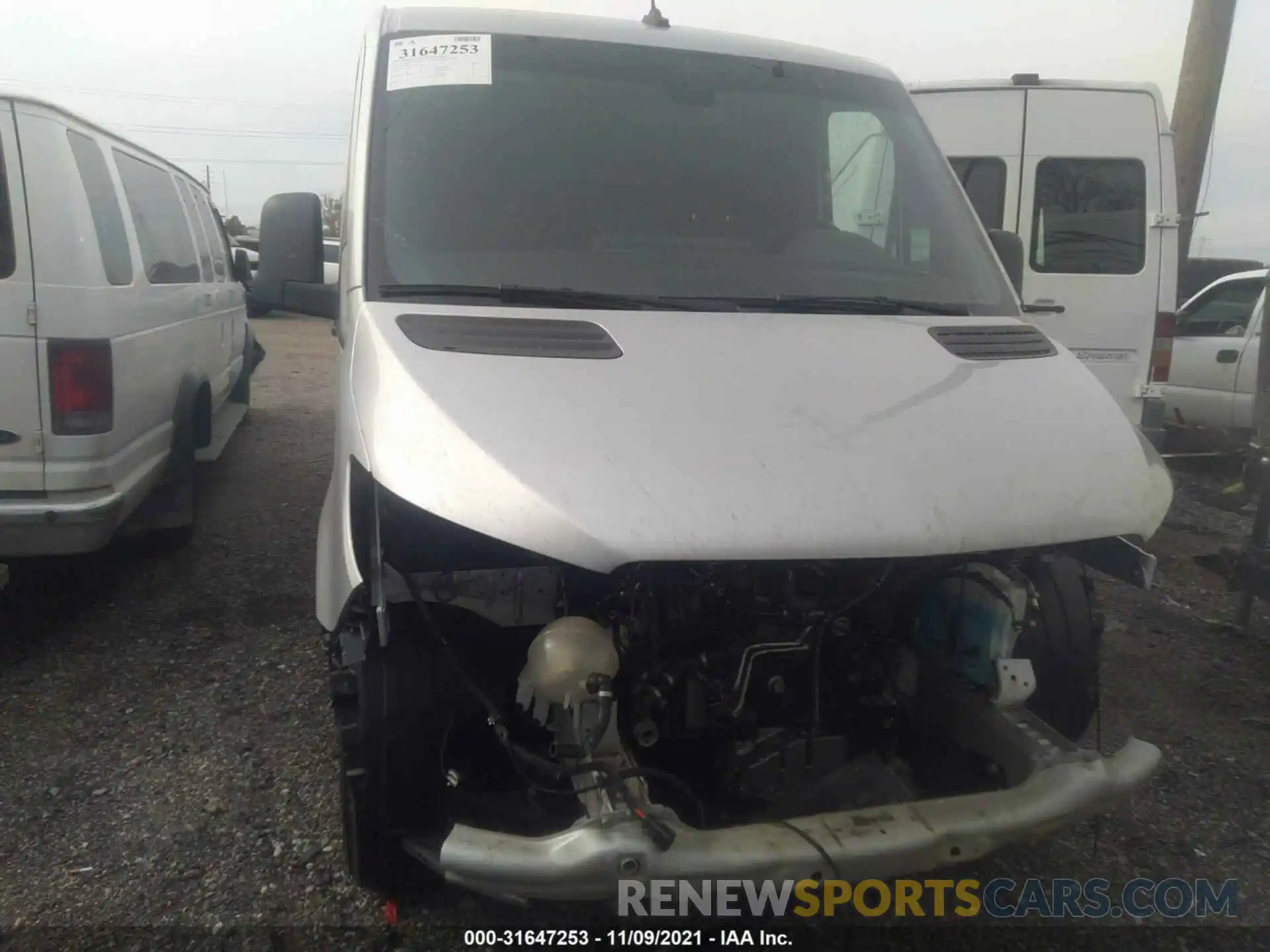 6 Photograph of a damaged car W1Y70BGY0MT052007 MERCEDES-BENZ SPRINTER CARGO VAN 2021