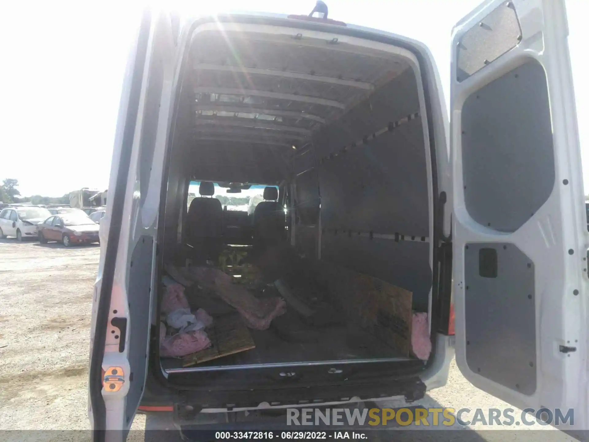 8 Photograph of a damaged car W1Y4ECHY2NT081423 MERCEDES-BENZ SPRINTER CARGO VAN 2022