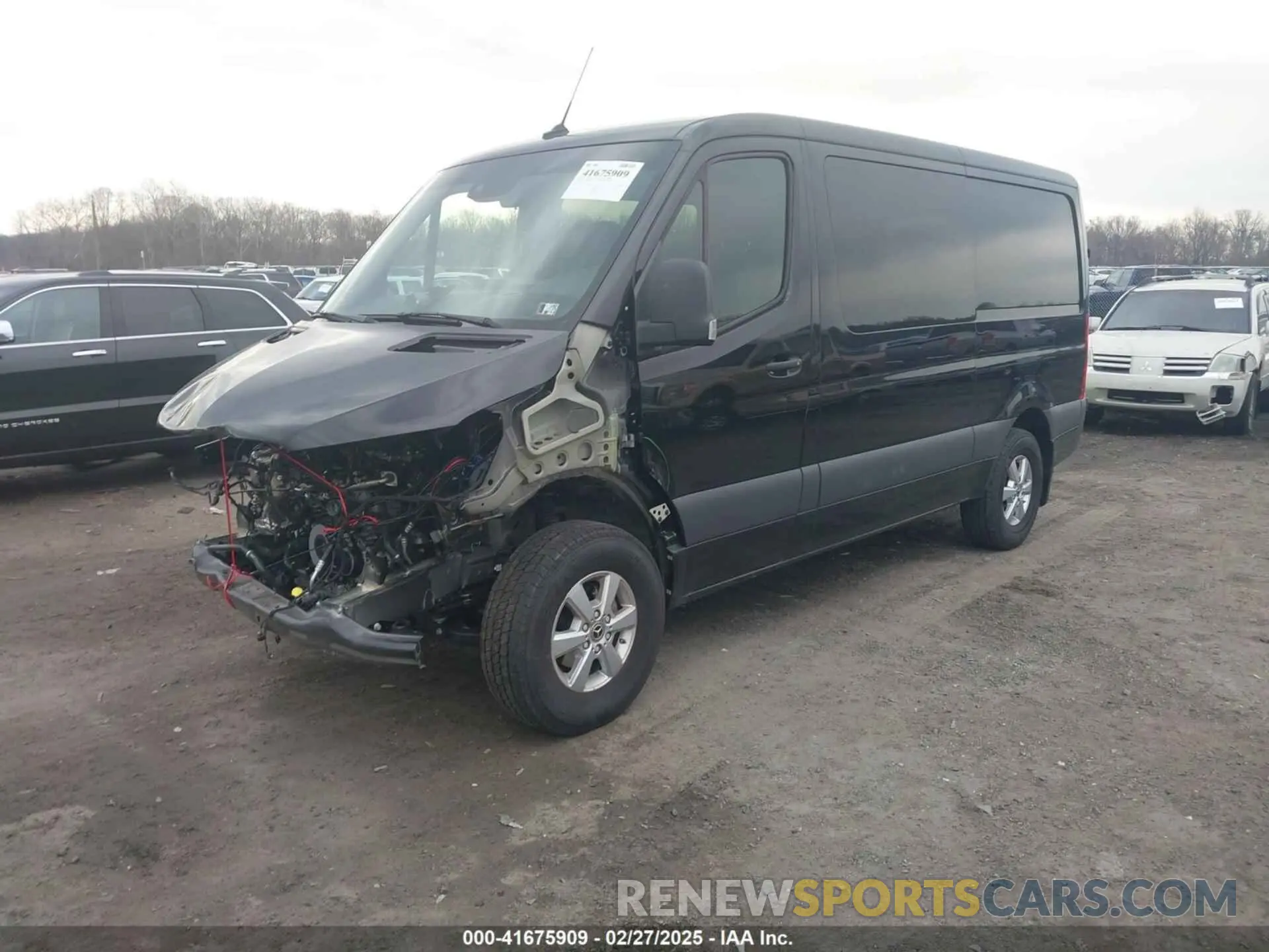 2 Photograph of a damaged car W1W4NBHY4RT170189 MERCEDES-BENZ SPRINTER CARGO VAN 2024