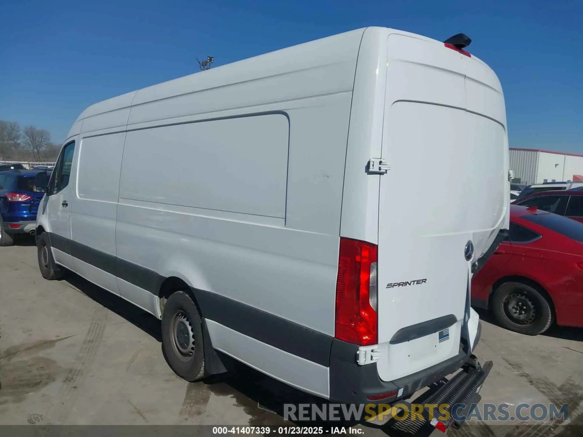 3 Photograph of a damaged car W1Y4NDHY6RT172013 MERCEDES-BENZ SPRINTER CARGO VAN 2024