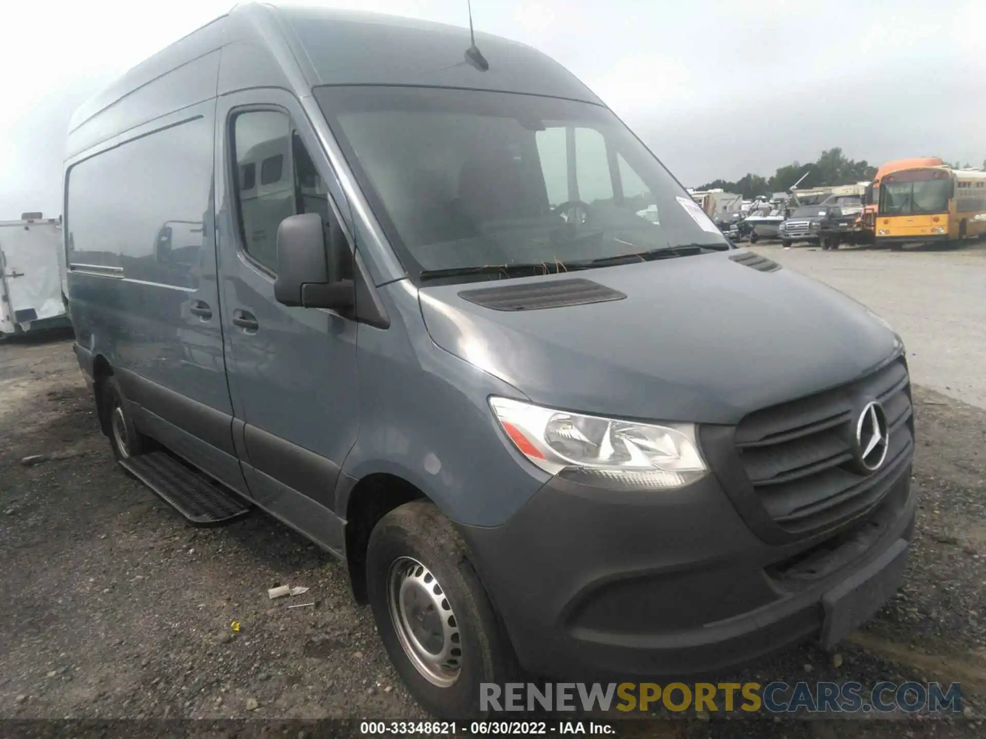 1 Photograph of a damaged car WD4PF0CD0KP066608 MERCEDES-BENZ SPRINTER VAN 2019