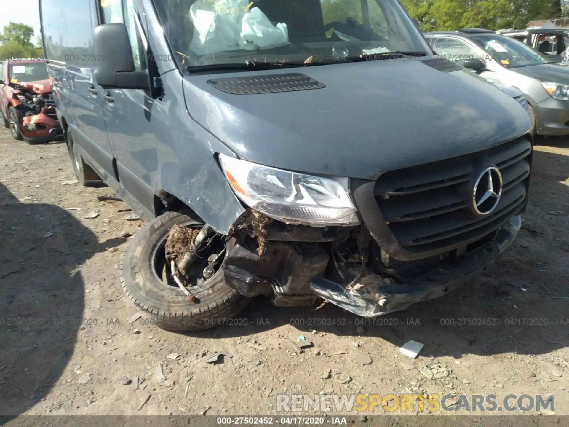 6 Photograph of a damaged car WD4PF0CD2KP034484 MERCEDES-BENZ SPRINTER VAN 2019