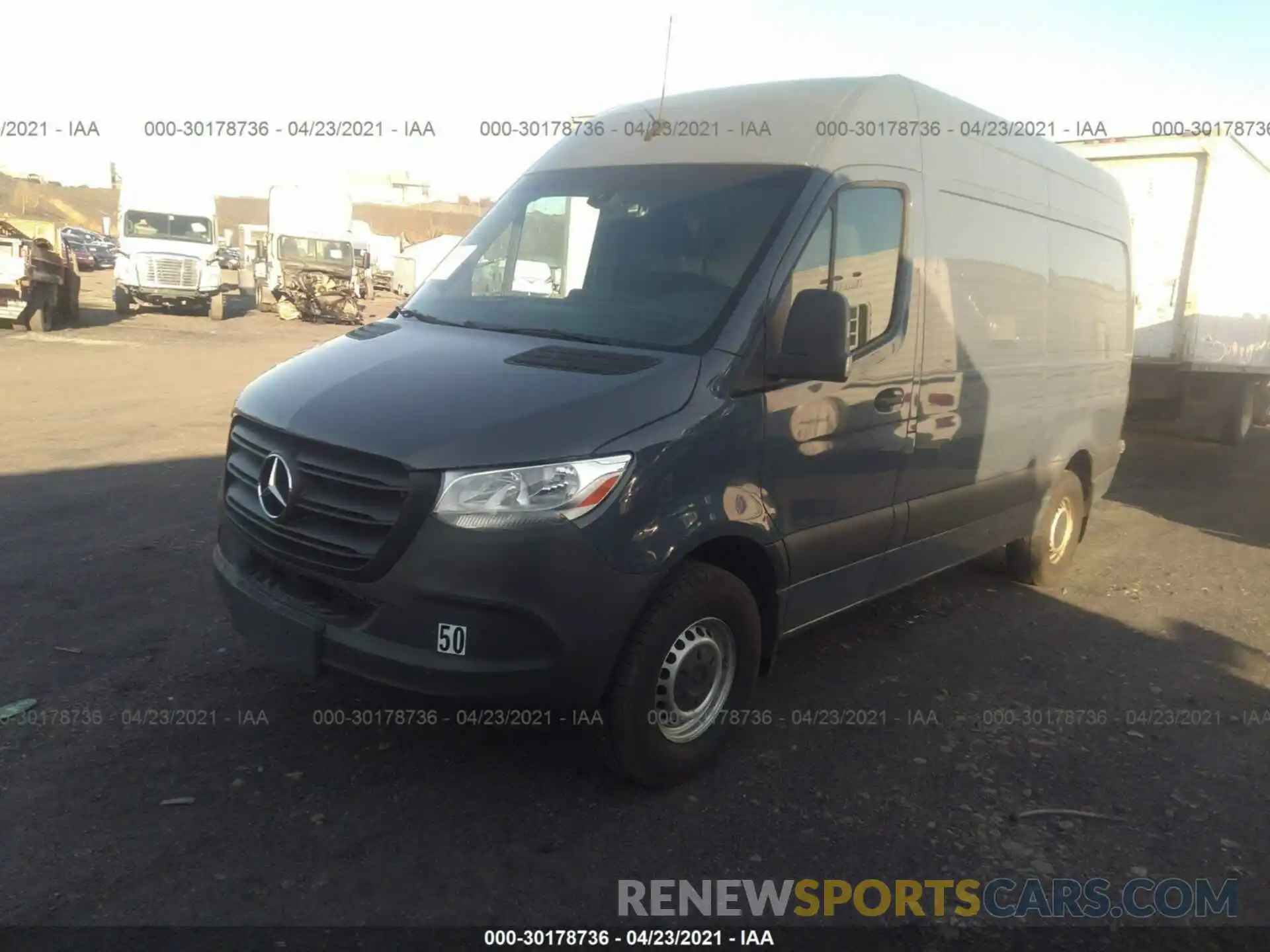 2 Photograph of a damaged car WD4PF0CDXKP042526 MERCEDES-BENZ SPRINTER VAN 2019