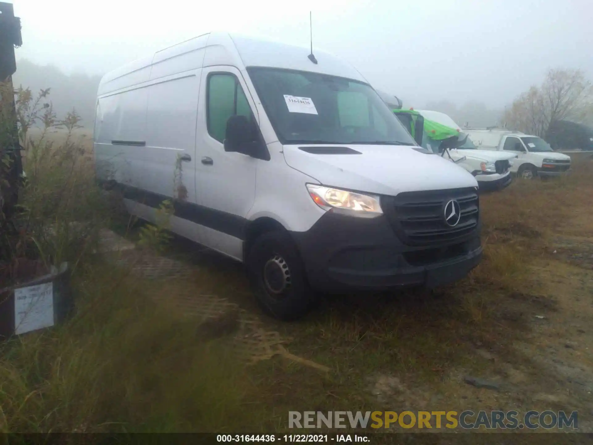 1 Photograph of a damaged car WD4PF1CD2KP066650 MERCEDES-BENZ SPRINTER VAN 2019