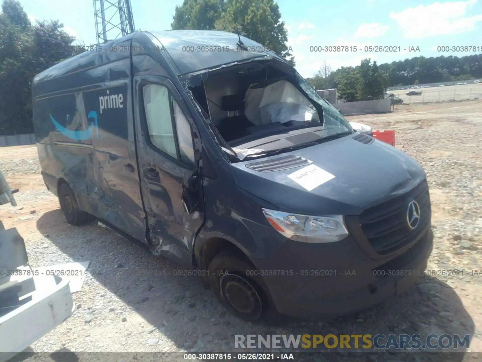 1 Photograph of a damaged car WD4PF1CD6KP147666 MERCEDES-BENZ SPRINTER VAN 2019