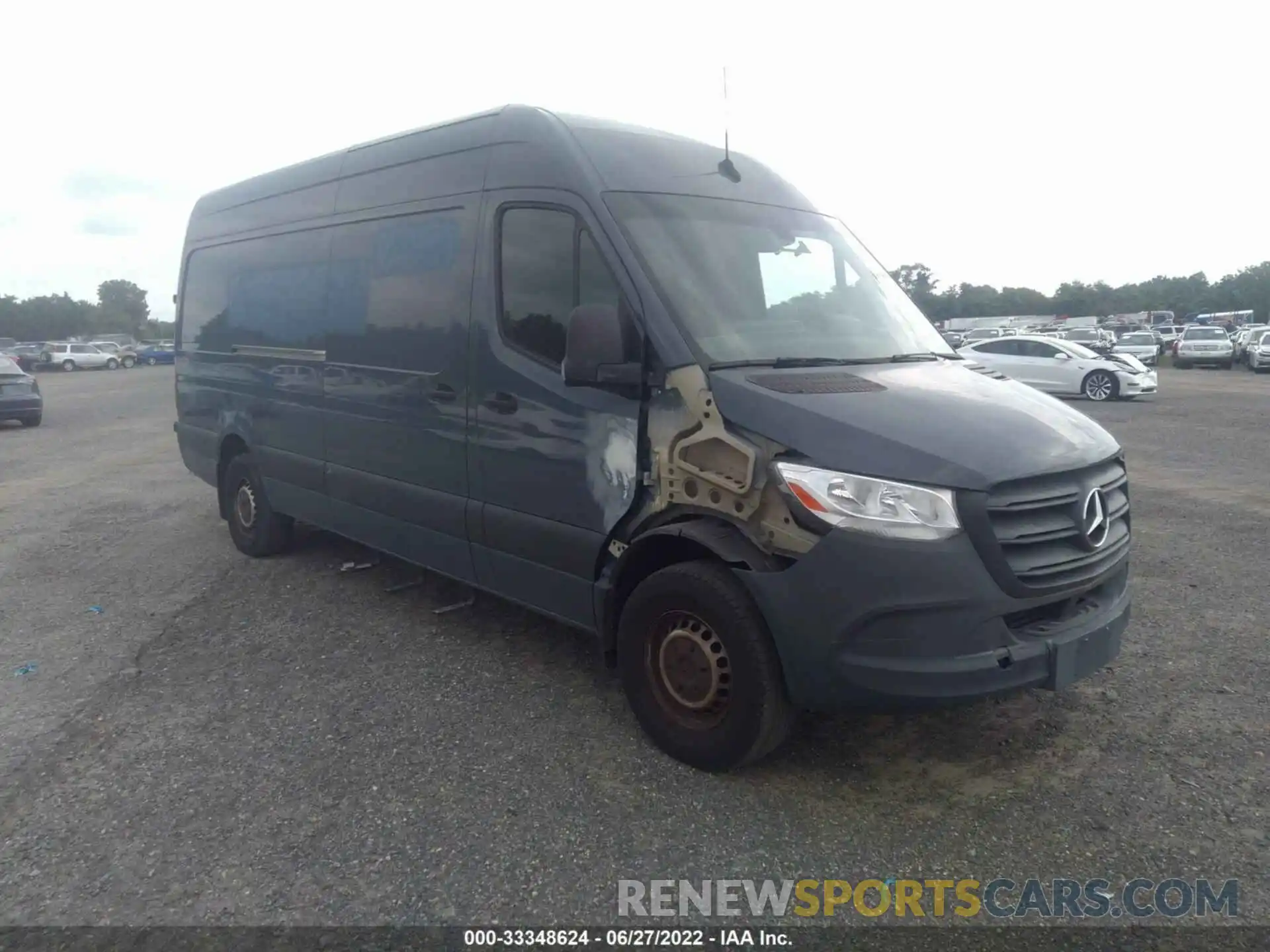 1 Photograph of a damaged car WD4PF1CD8KP131016 MERCEDES-BENZ SPRINTER VAN 2019