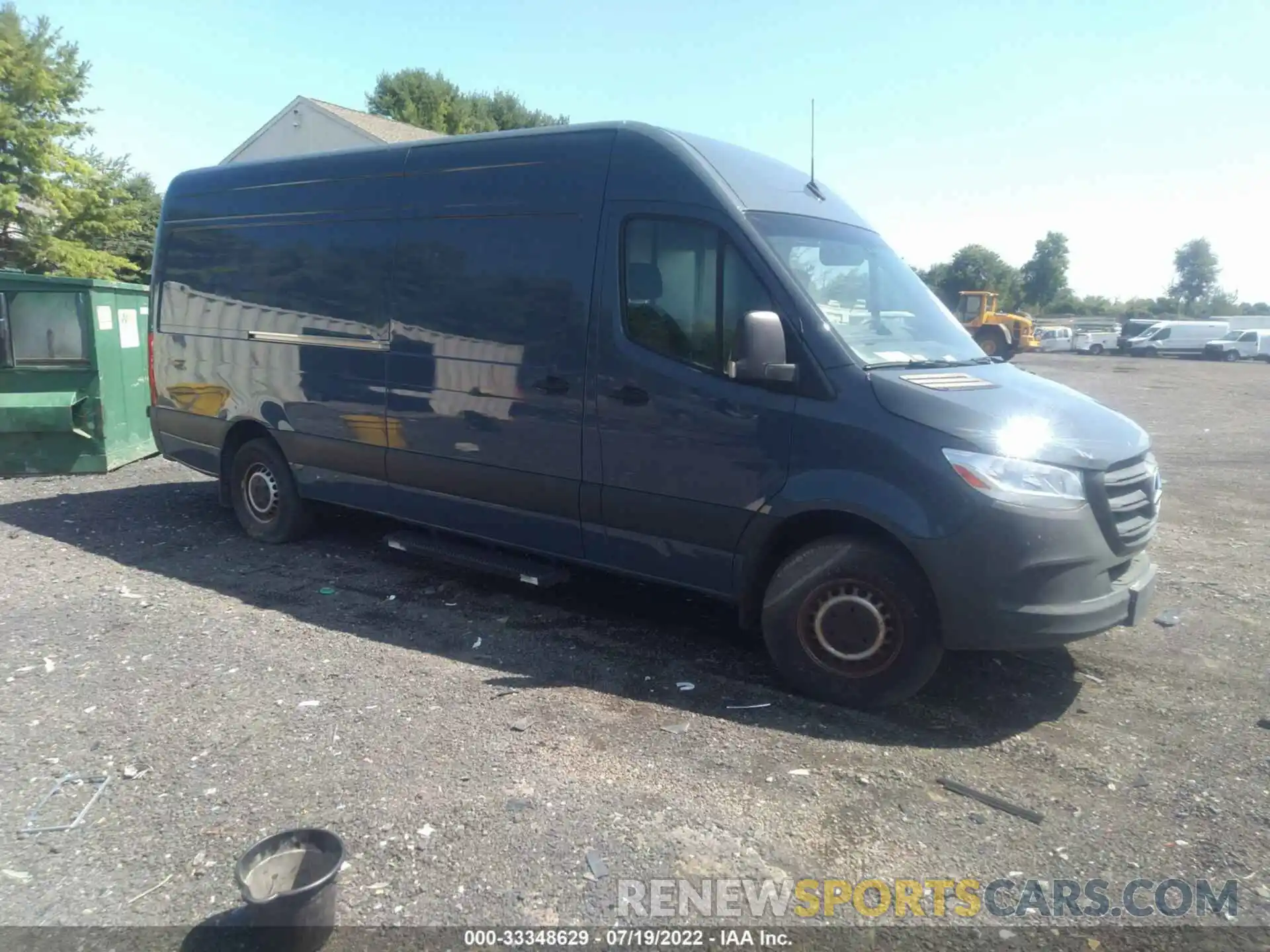 1 Photograph of a damaged car WD4PF1CD8KP147393 MERCEDES-BENZ SPRINTER VAN 2019