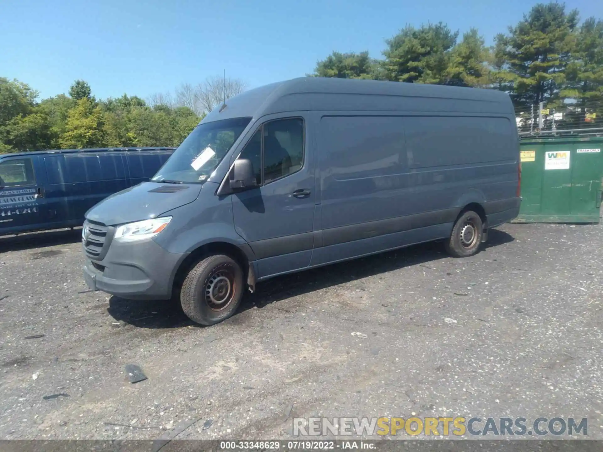 2 Photograph of a damaged car WD4PF1CD8KP147393 MERCEDES-BENZ SPRINTER VAN 2019