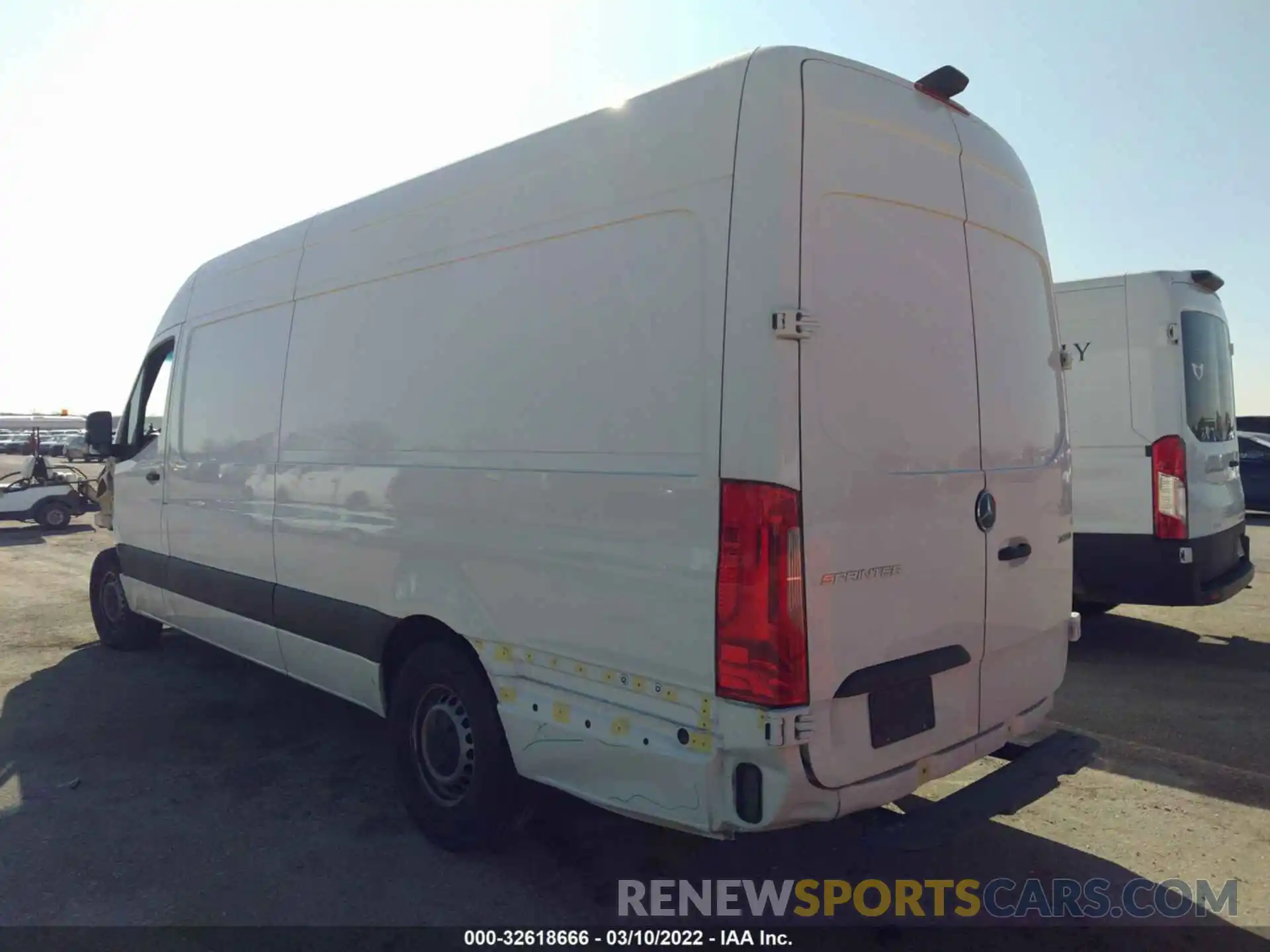 3 Photograph of a damaged car W1W4ECHY4LP309811 MERCEDES-BENZ SPRINTER VAN 2020