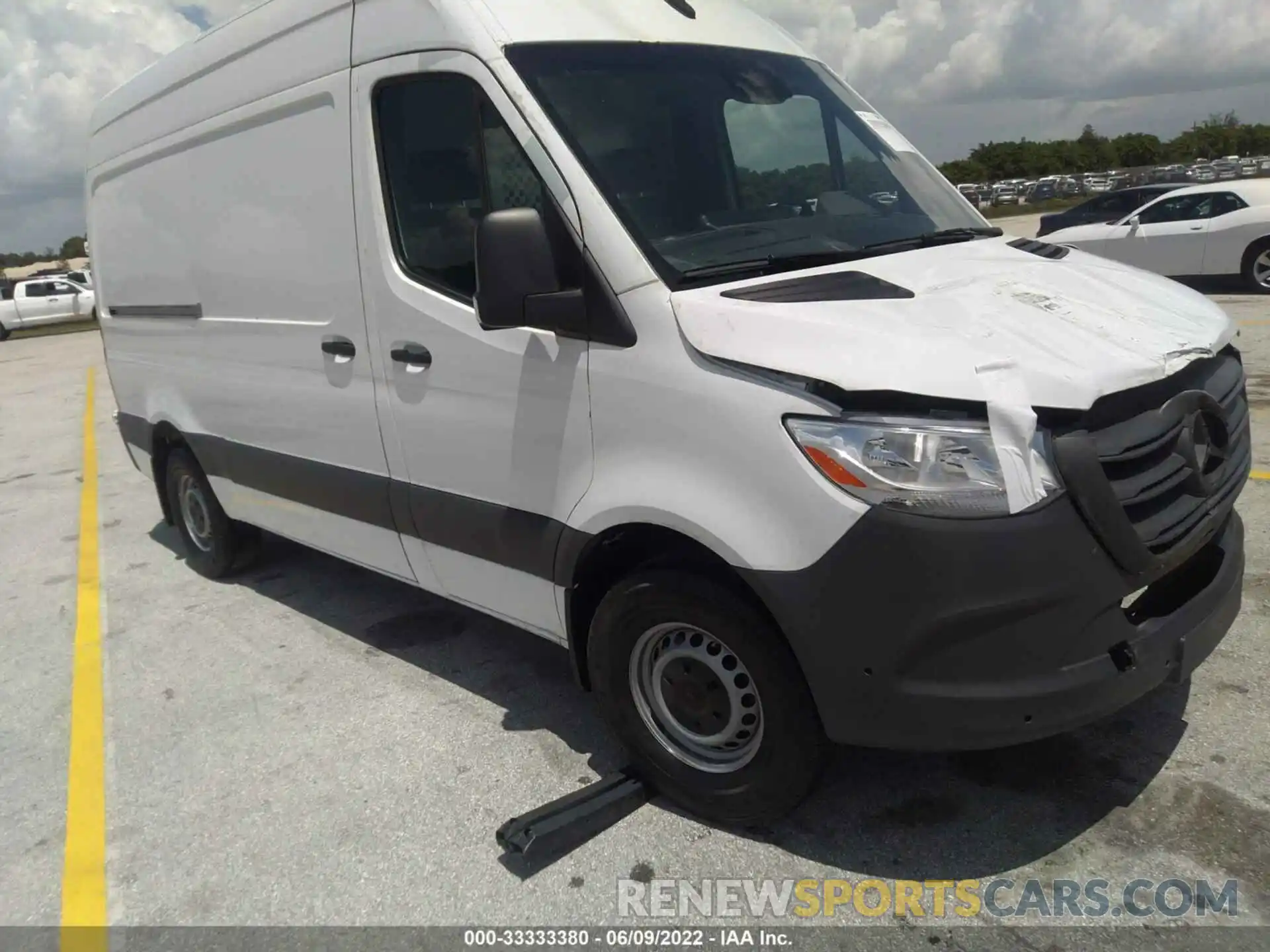 1 Photograph of a damaged car W1W40BHY6MT045511 MERCEDES-BENZ SPRINTER VAN 2021