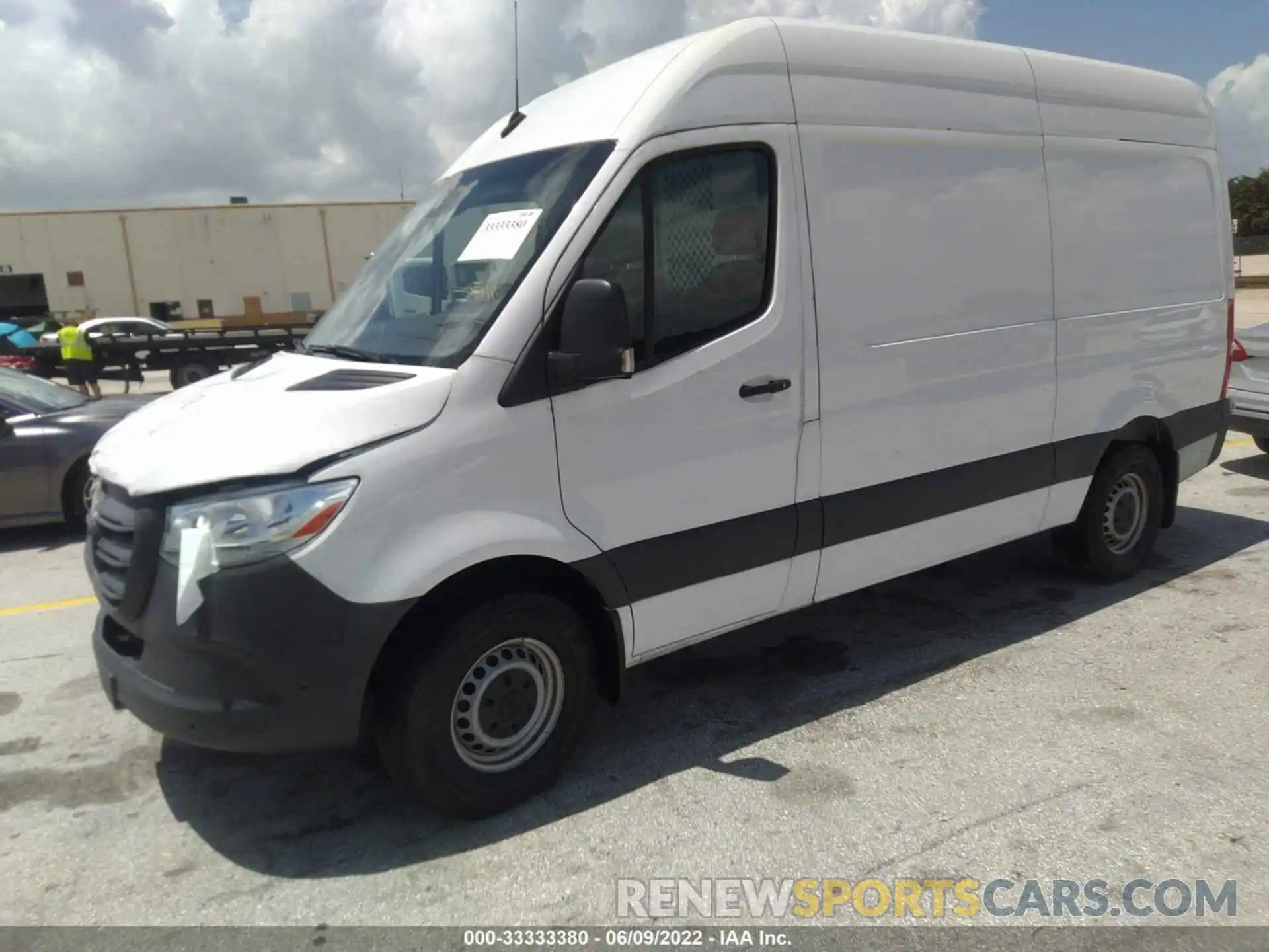 2 Photograph of a damaged car W1W40BHY6MT045511 MERCEDES-BENZ SPRINTER VAN 2021